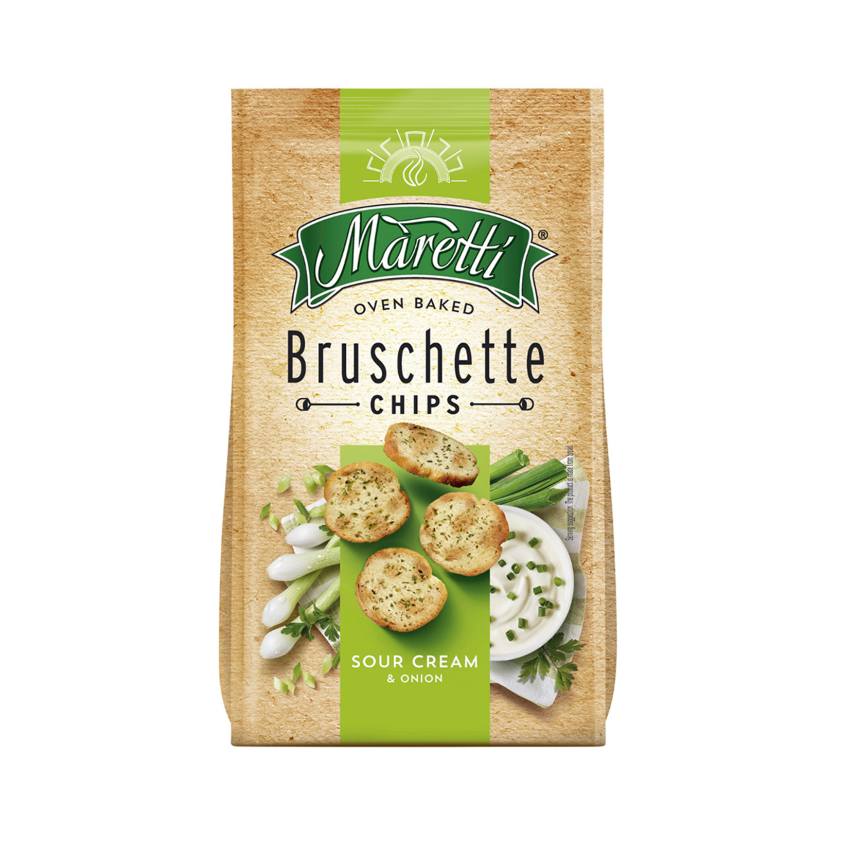 Maretti Bruschette Ekşi Kuru Soğan Aromalı Kızartılmış Ekmek 70 G