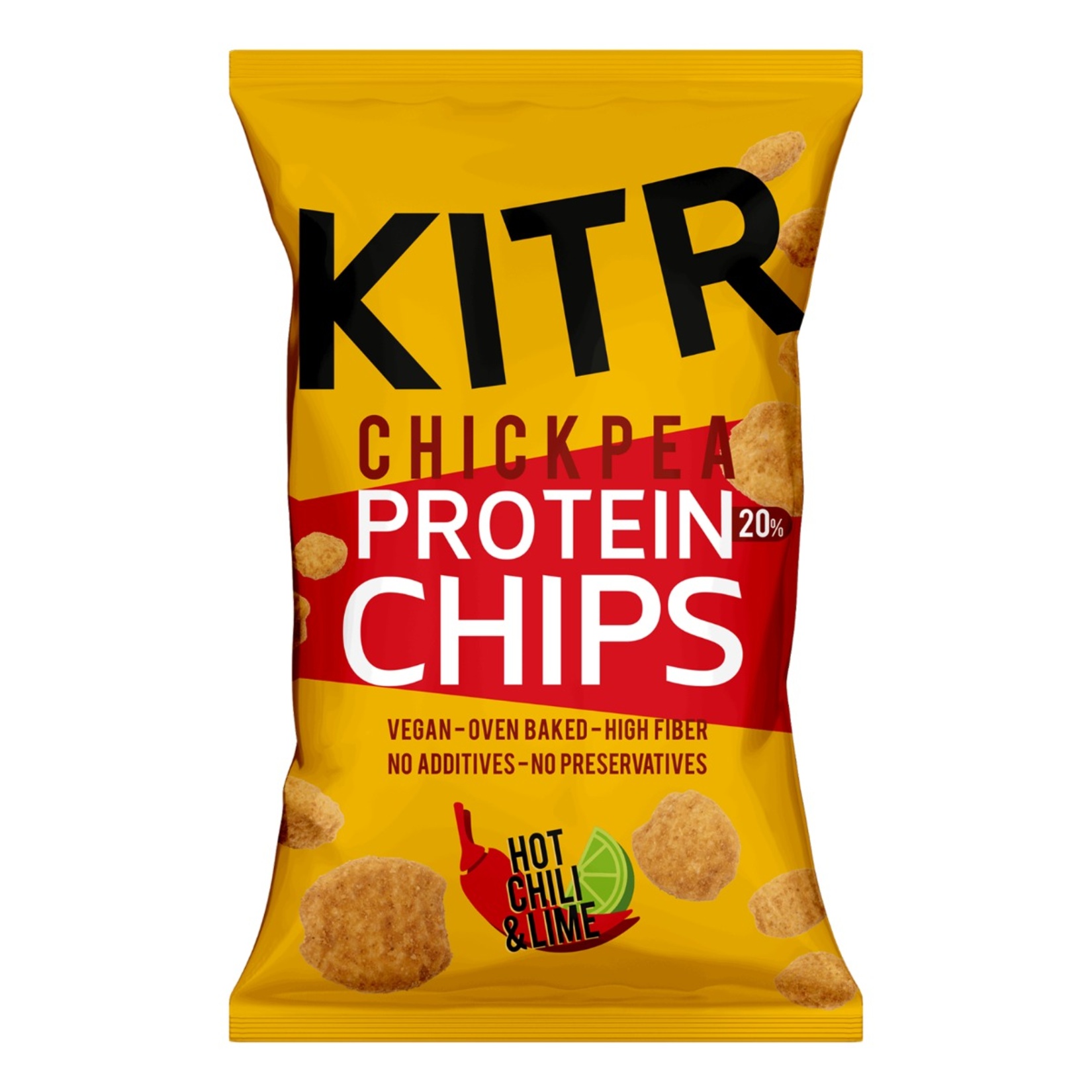 Kıtr Yüksek Protein Nohut Cipsi Acı Biber ve Lime 50 G