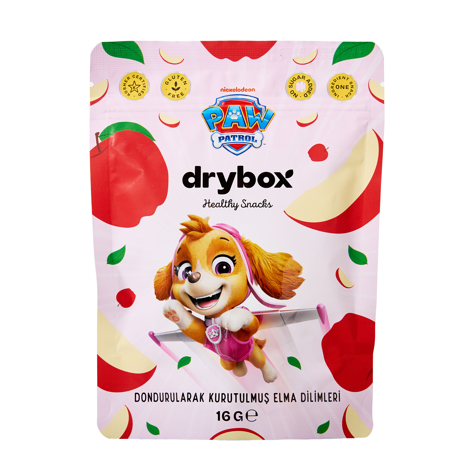 Drybox Paw Patrol Freeze Dried Dondurularak Kurutulmuş Elma Dilimleri 16 G