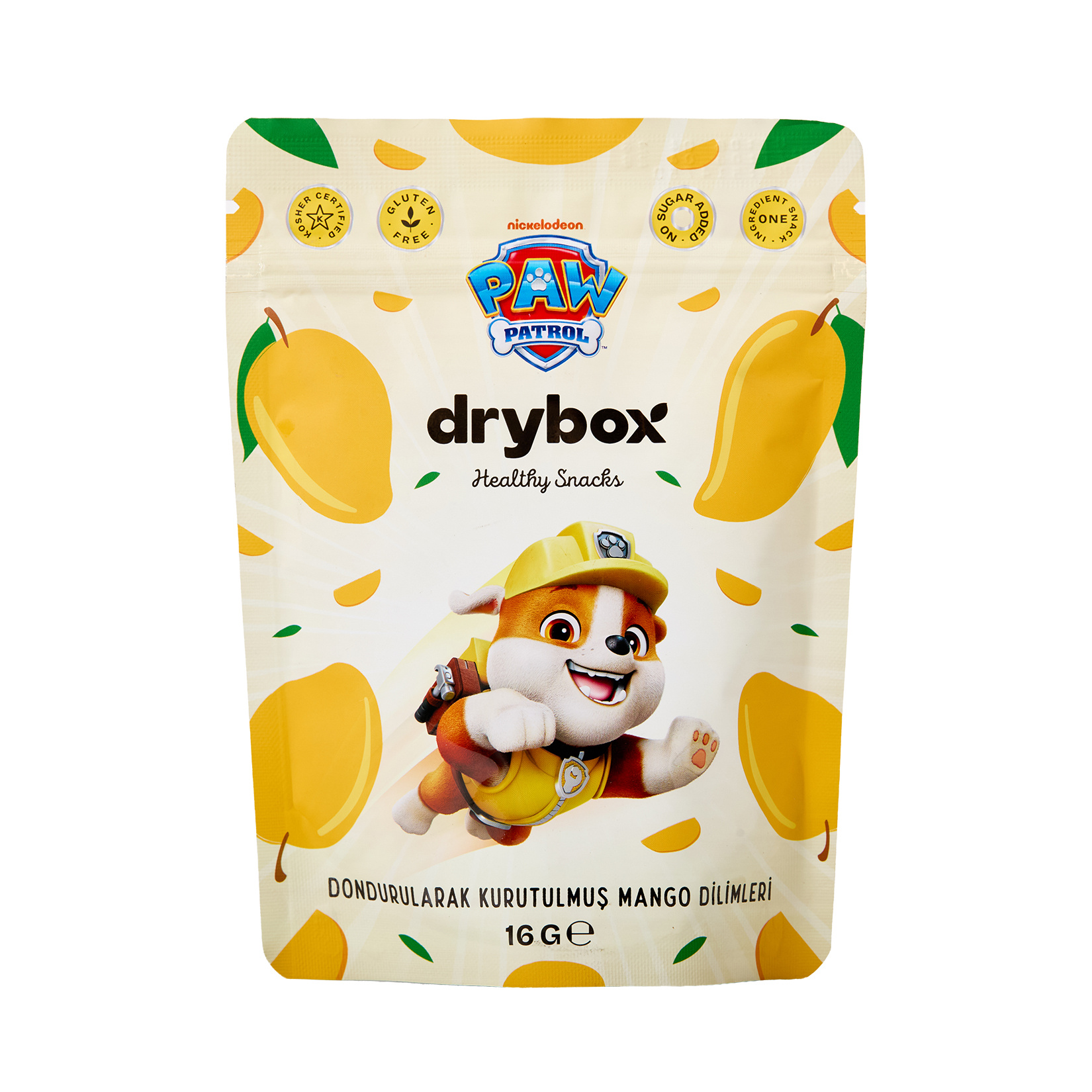 Drybox Paw Patrol Dondurularak Kurutulmuş Mango 16 G