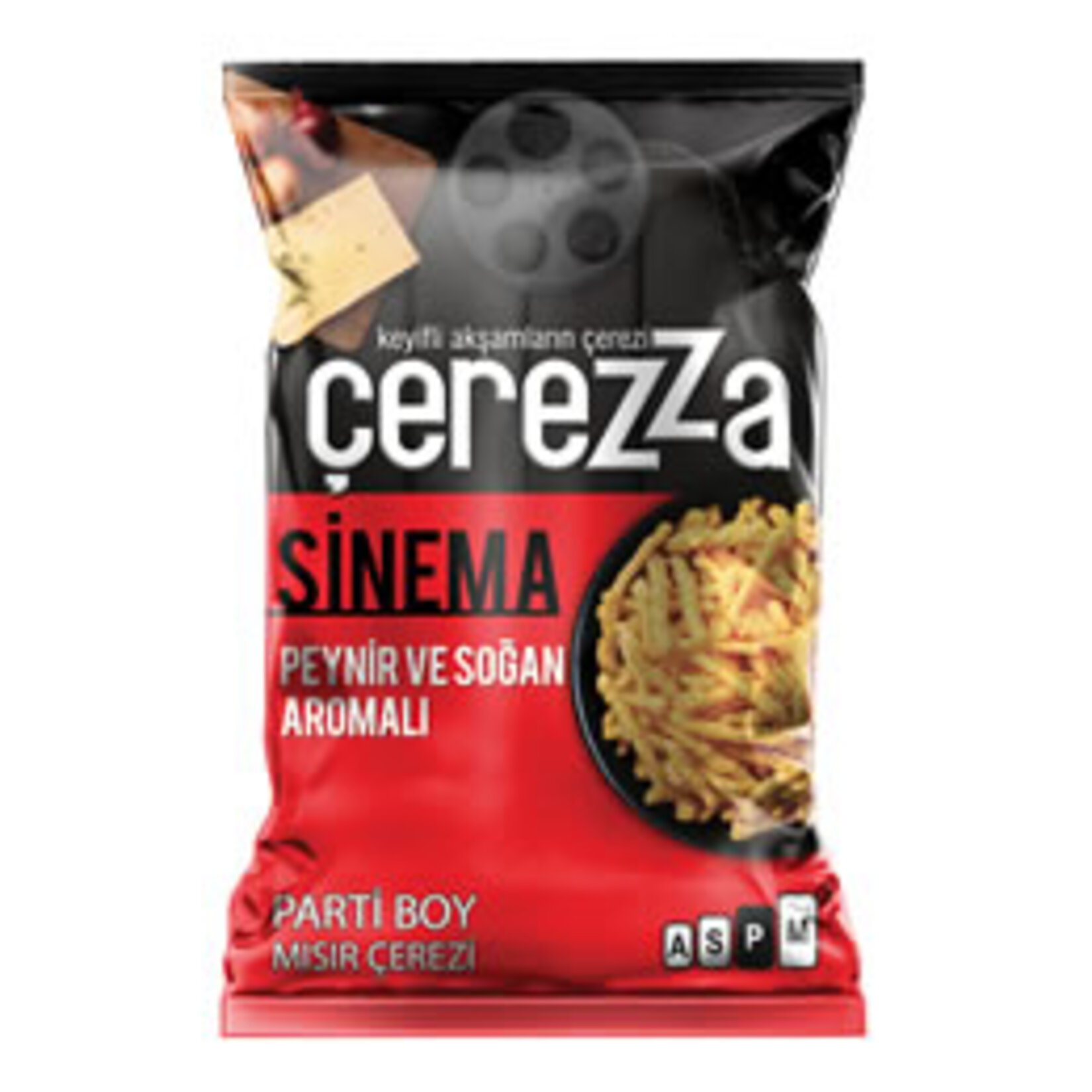 Çerezza Sinema Peynir & Soğan Parti Boy 161 G