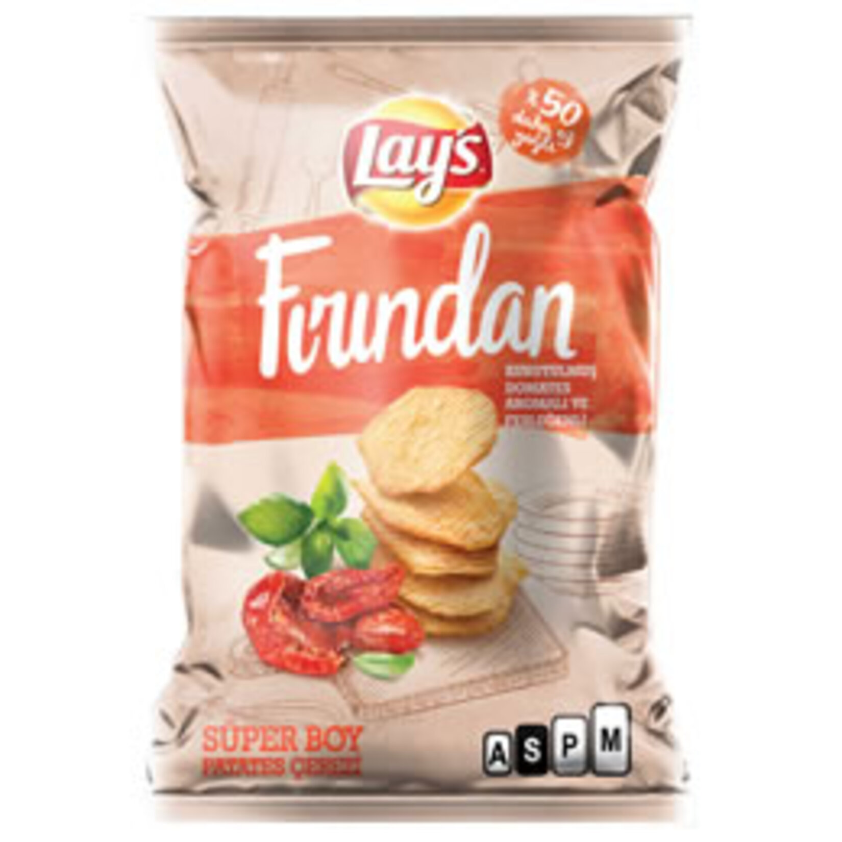 Lay's Kurutulmus Domates & Fesleğen Süper Boy 96 G
