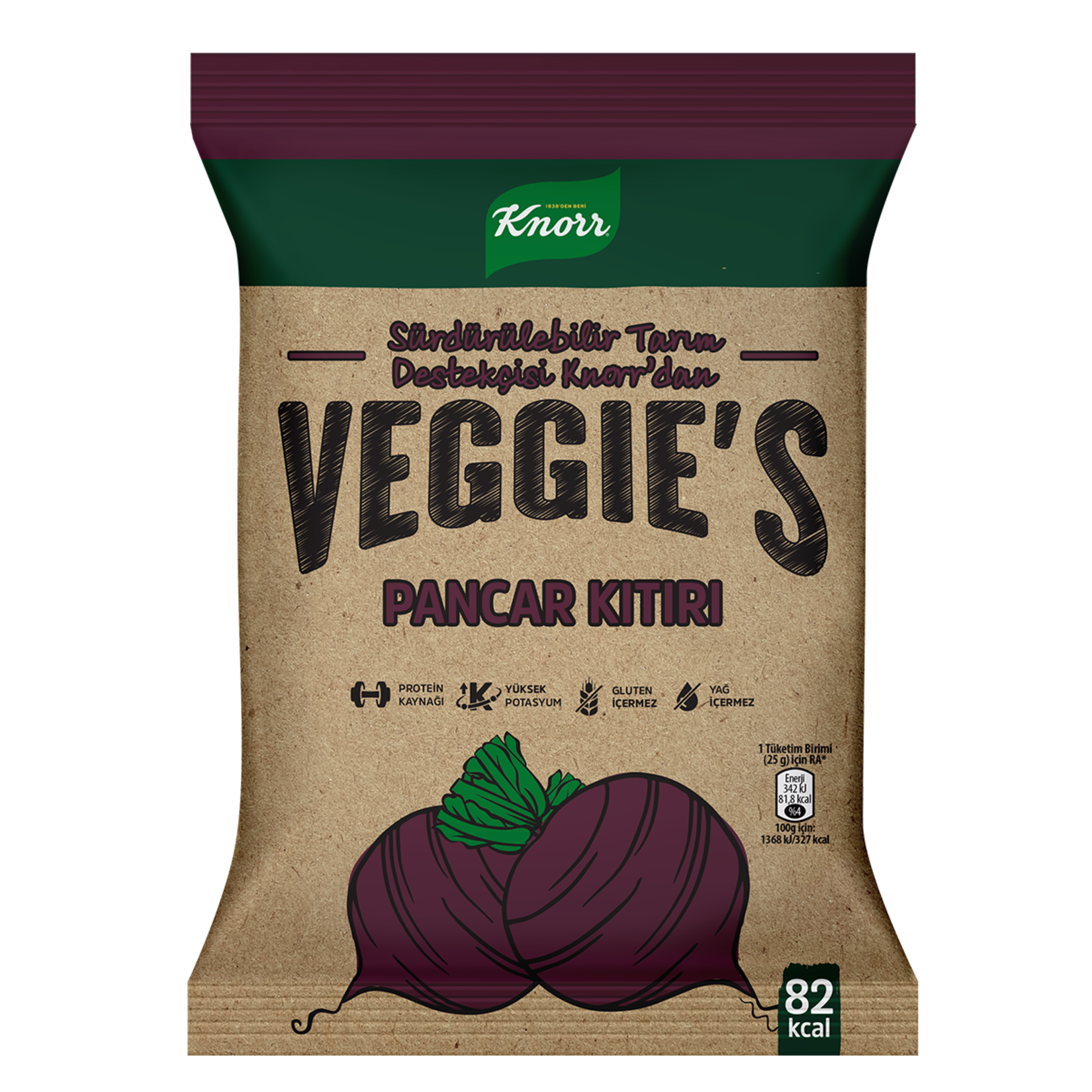 Knorr Veggie's Pancar Kıtırı 25 G