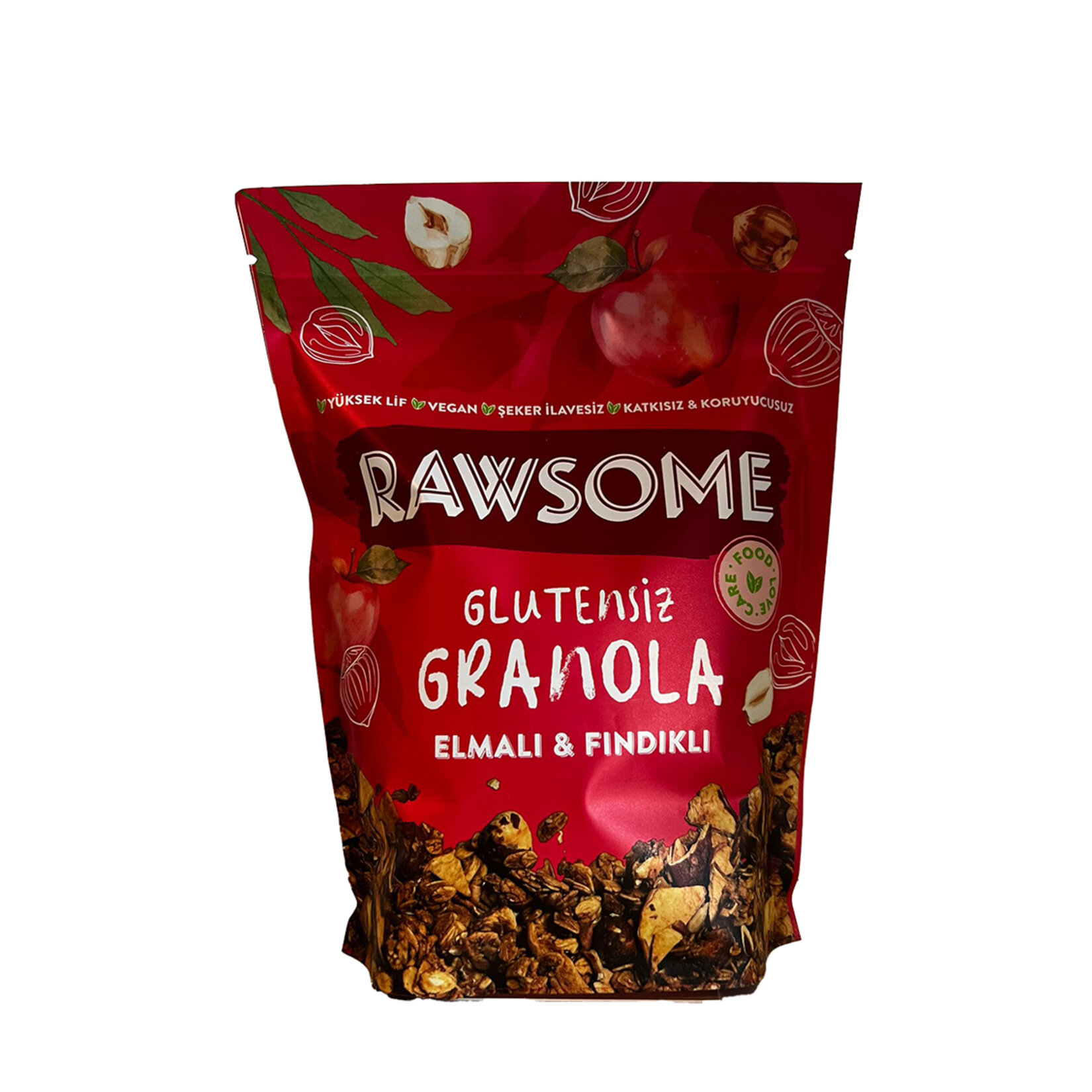 Rawsome Glutensiz Elmalı & Fındıklı Granola 250 G