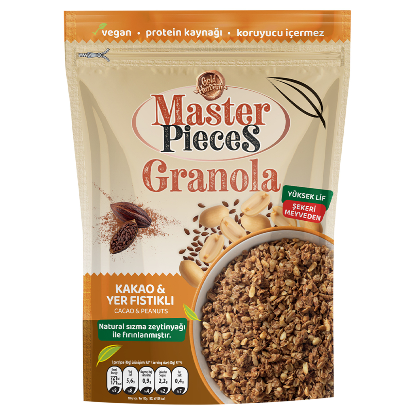 Master Pieces Yer Fıstıklı Granola 300 G