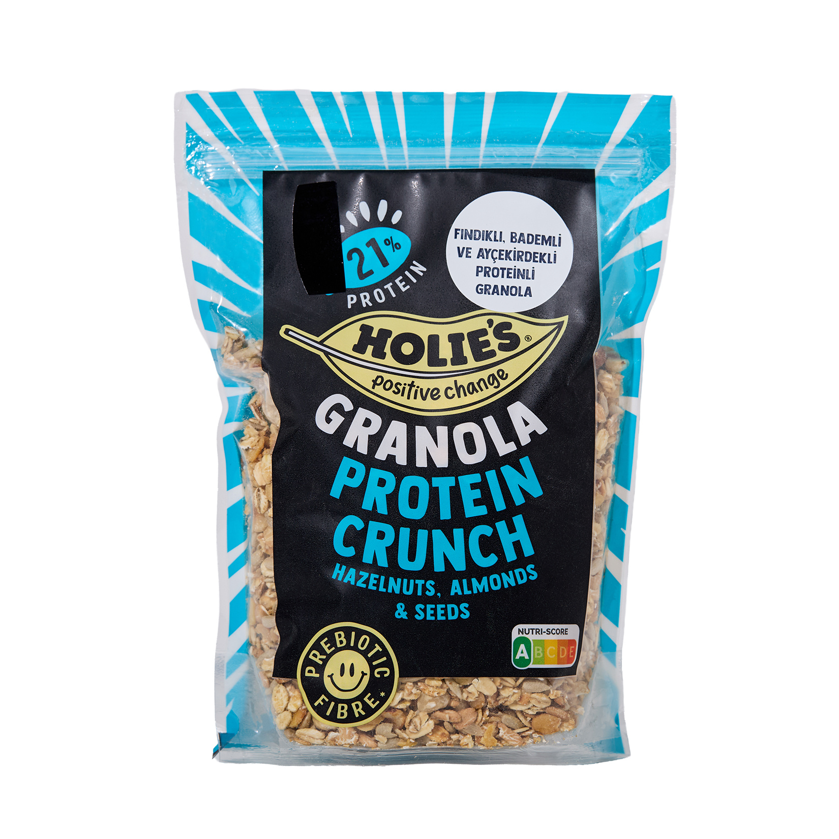 Holie's Granola Protein Crunch Fındıklı Bademli Granola 350 G