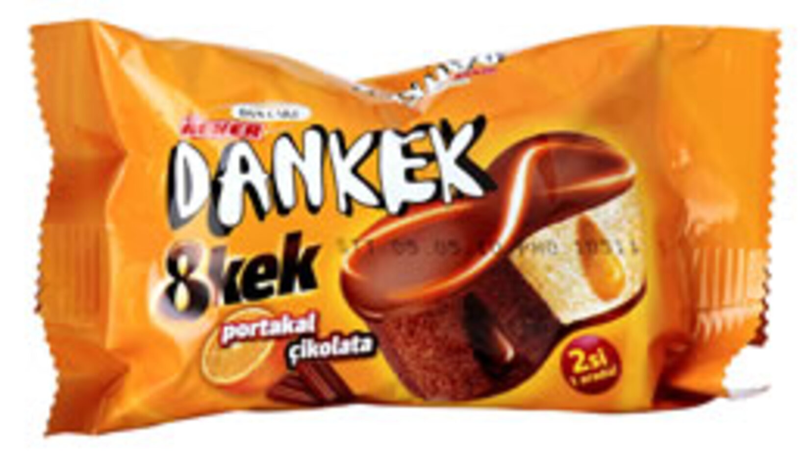 Dankek 8 Kek Çikolatalı Portakallı 55 G