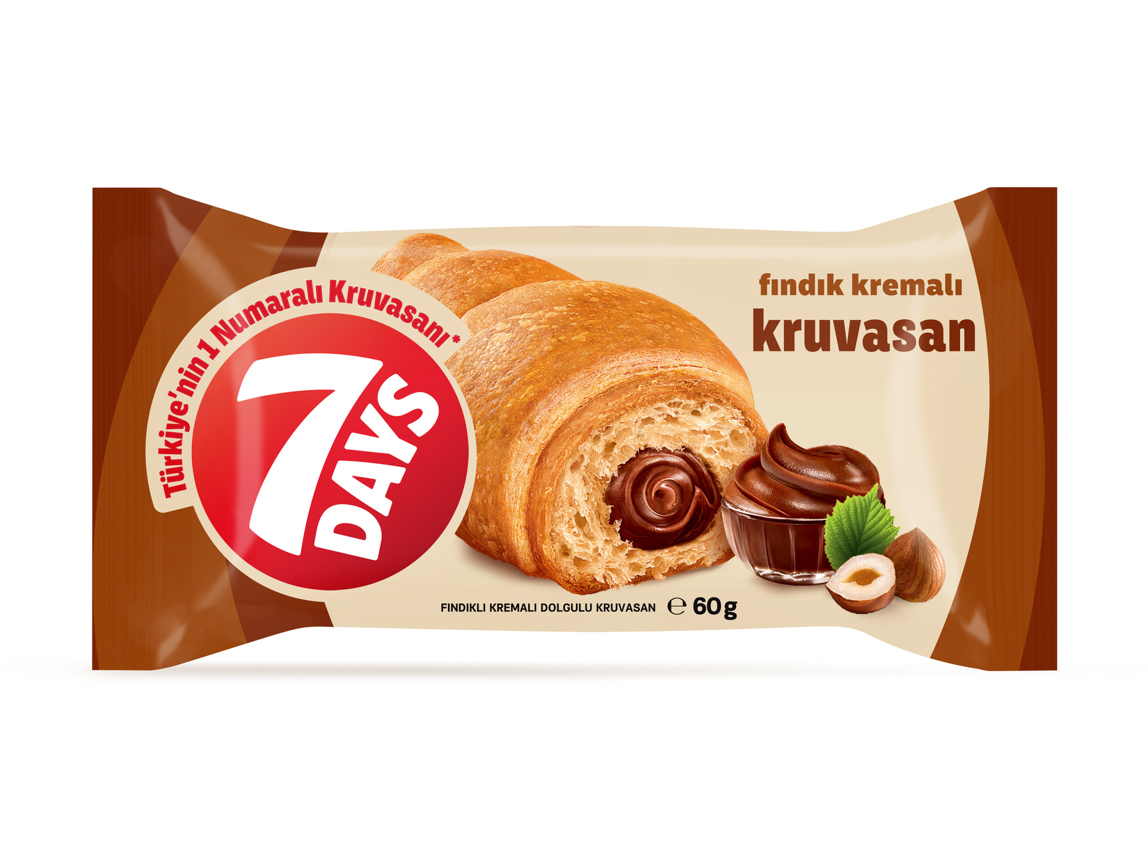 Seven Days Fındıklı Kruvasan 60 G