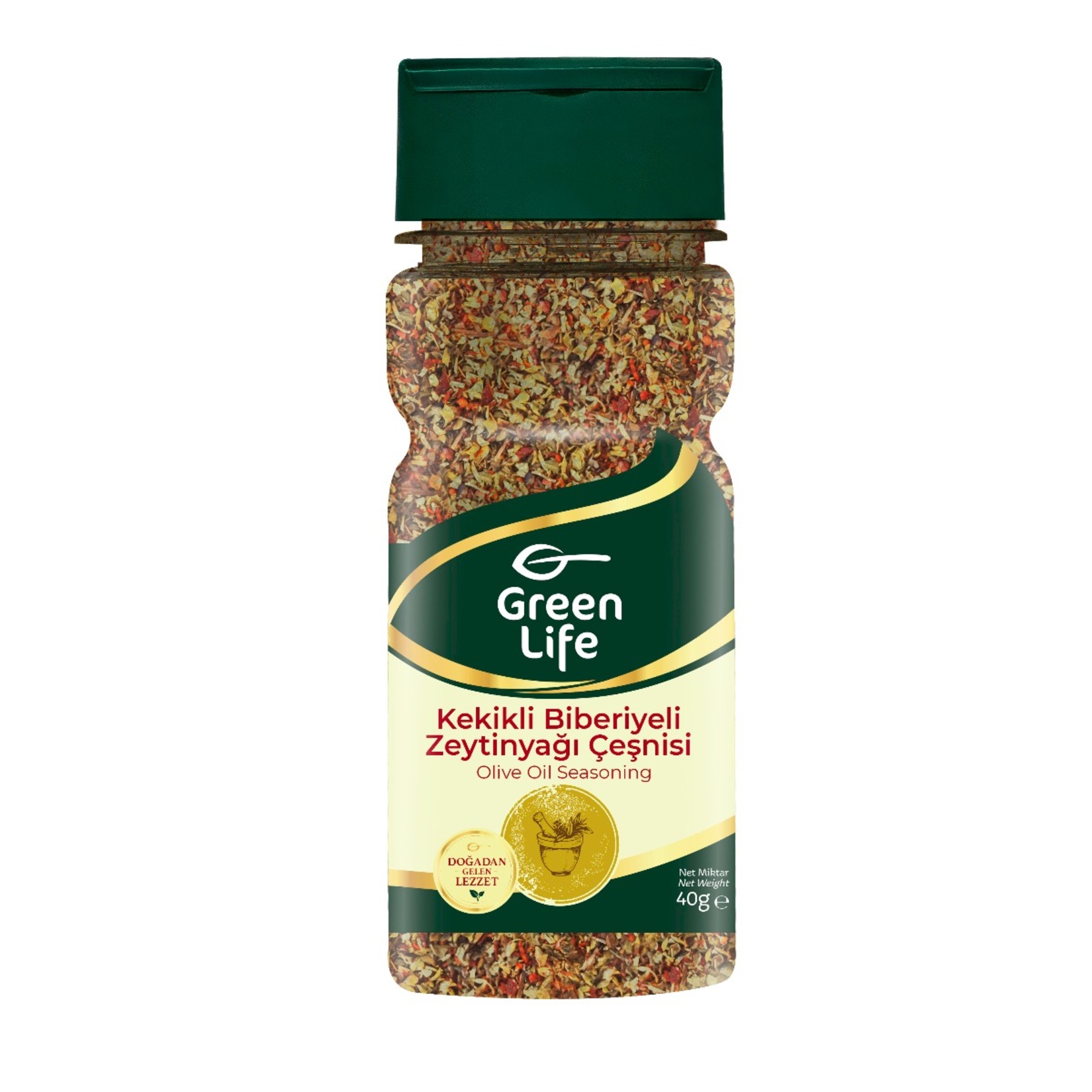 Green Life Kekikli Biberiyeli Zeytinyağı Çeşnisi 40 G