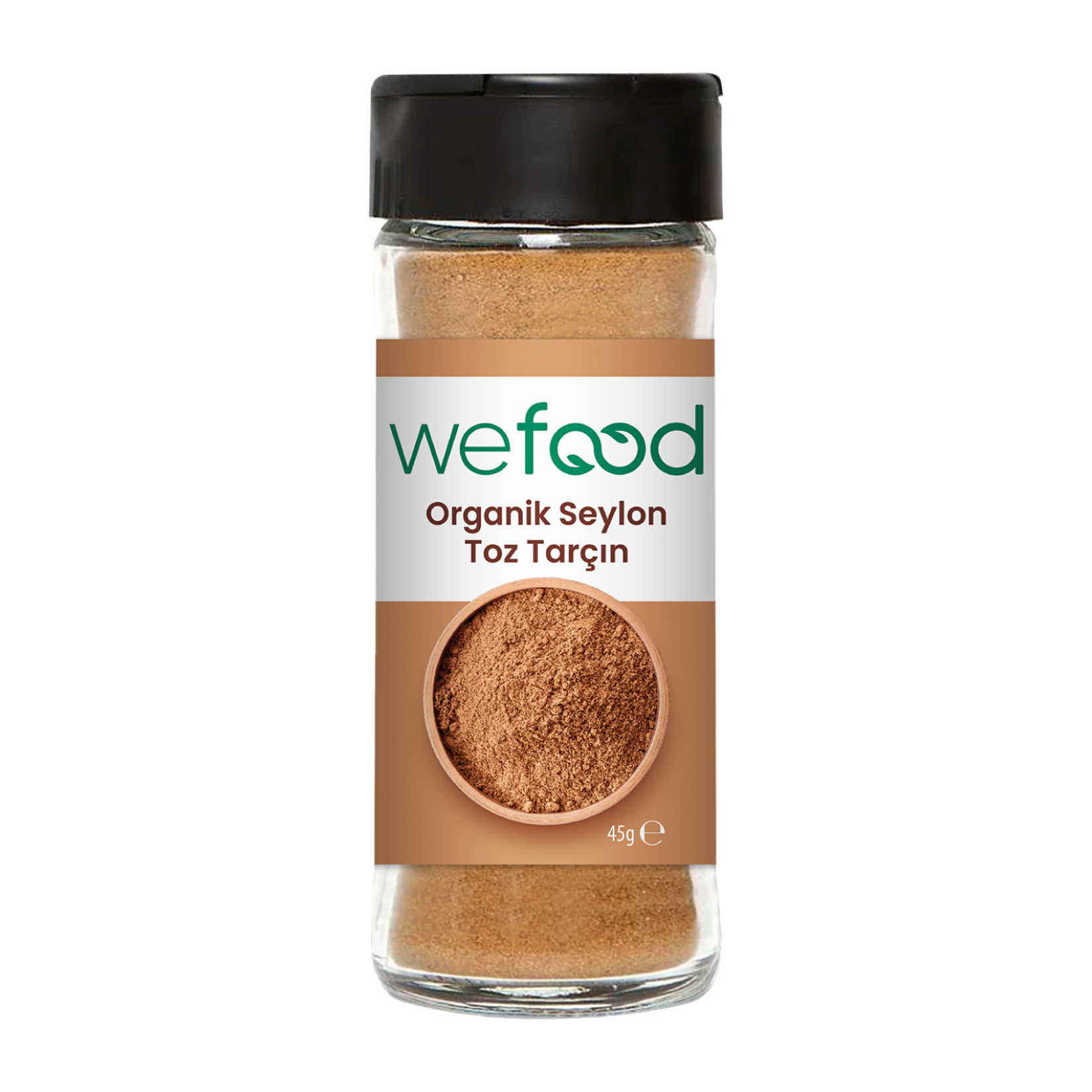 Wefood Organik Seylon Tarçın Toz 45 G