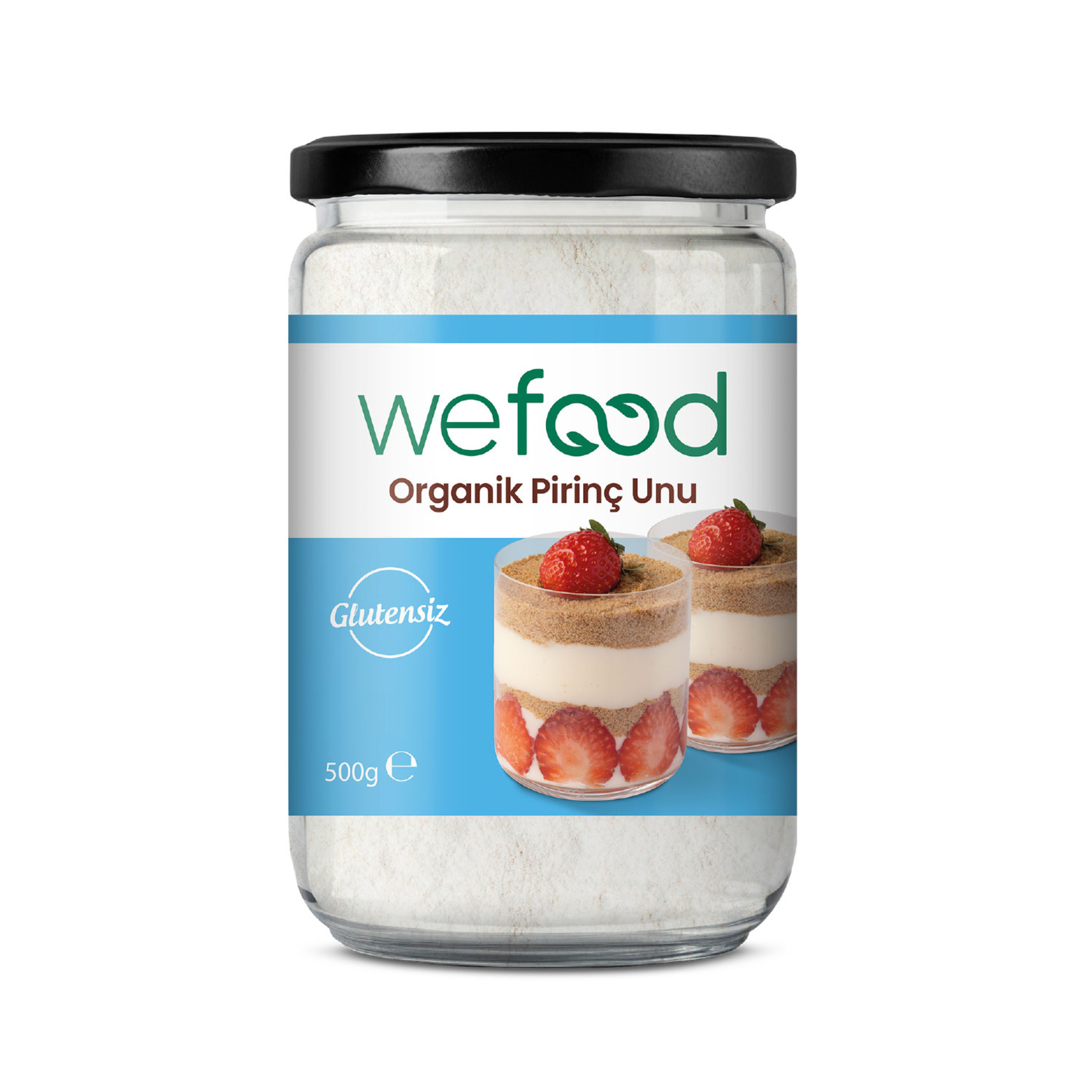 Wefood Organik Glutensiz Pirinç Unu 500 G
