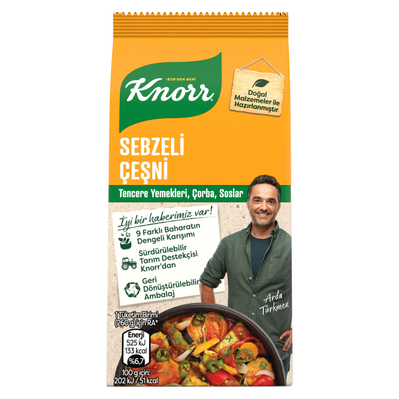 Knorr Sebzeli Çeşni 65 G