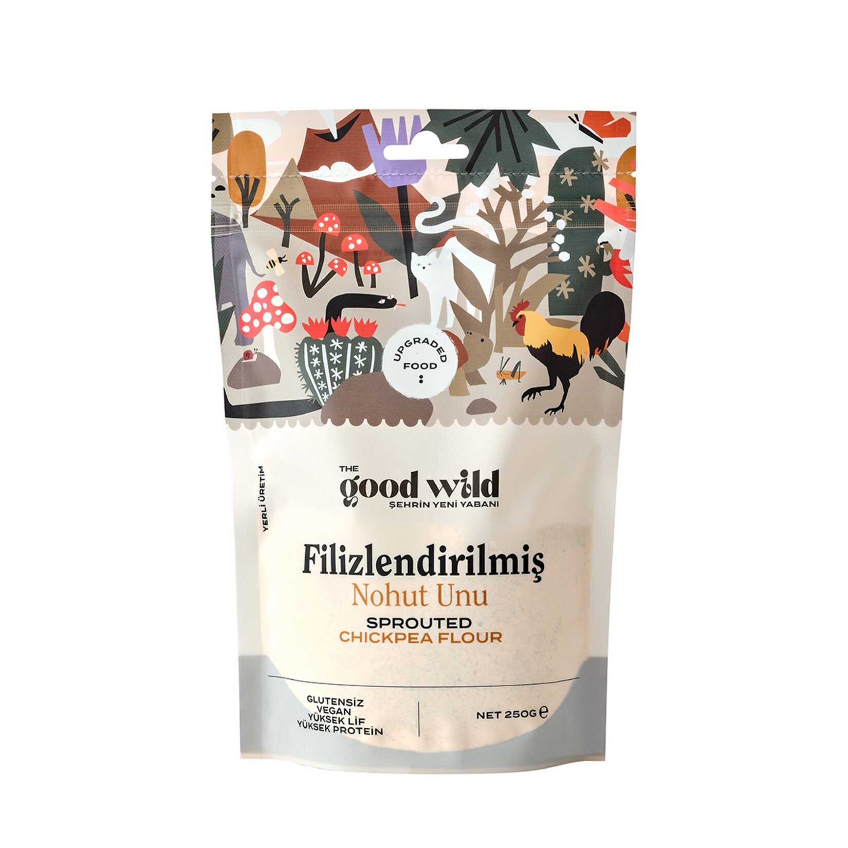 The Good Wild Filizlendirilmiş Nohut Unu 250 G