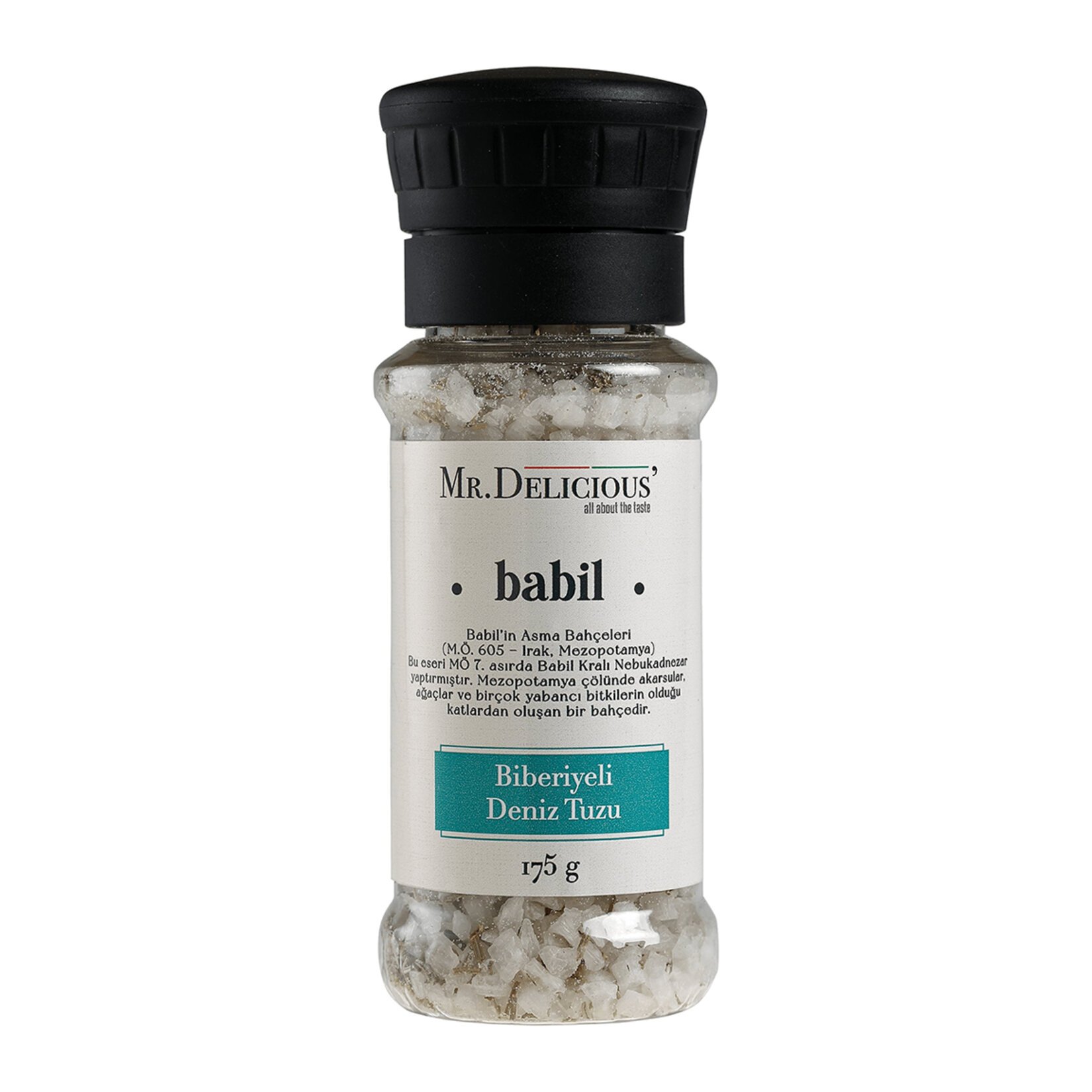 Mr.Delicious Biberiyeli Deniz Tuzu 175 G