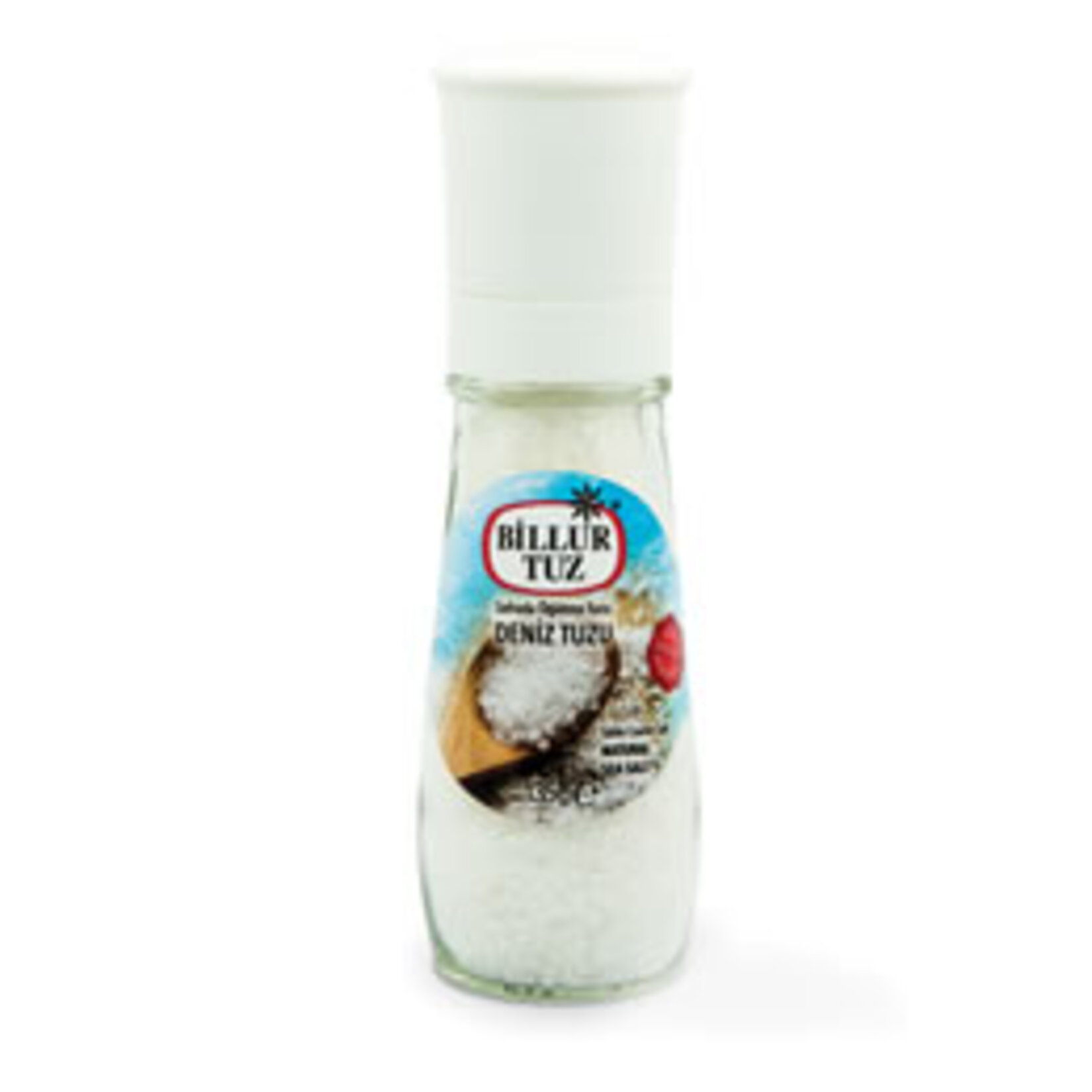 Billur Tuz Sofrada Öğütme Deniz Tuzu 135 G