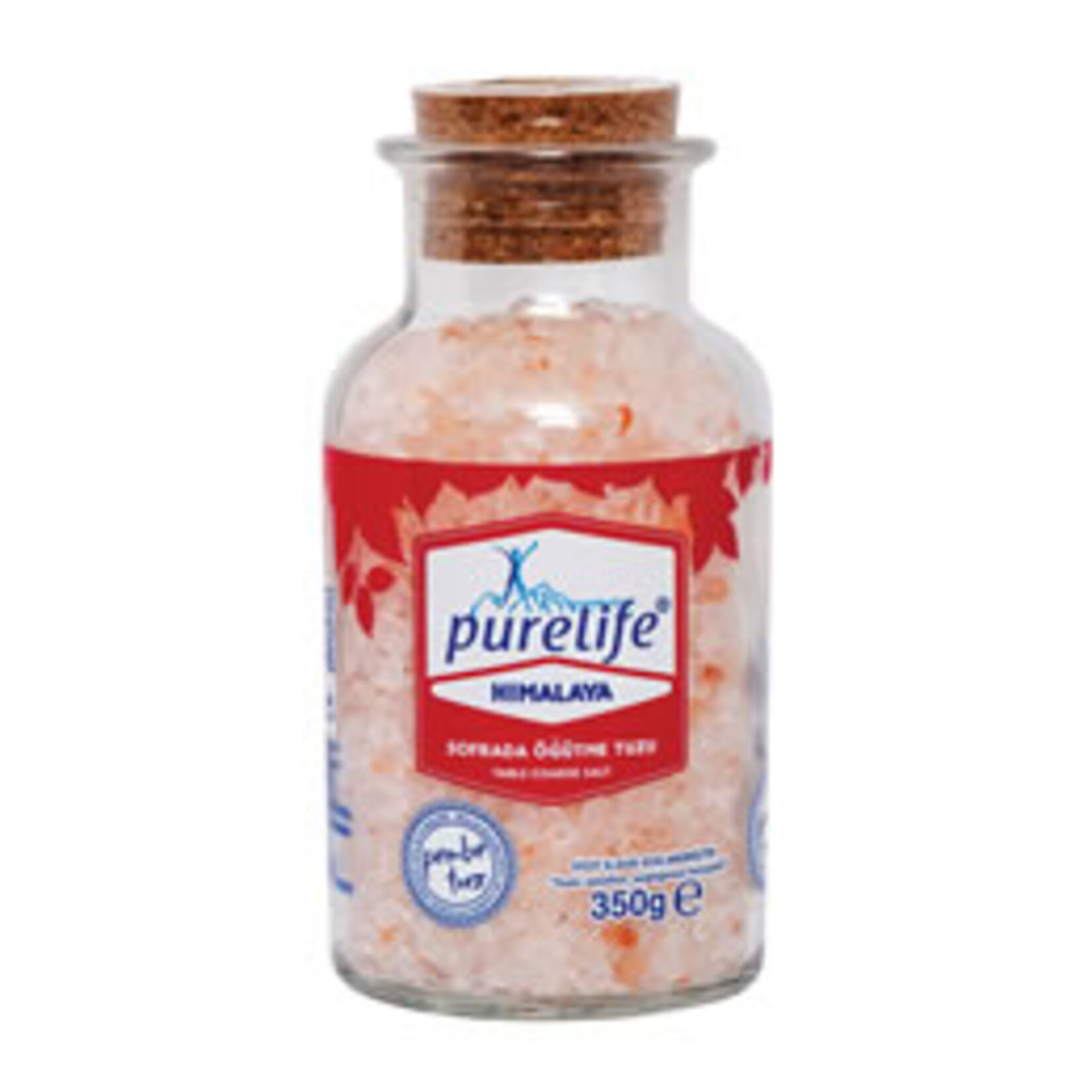 Purelife Himalaya Sofrada Öğütme Tuzu Pembe Silindir 350Gr