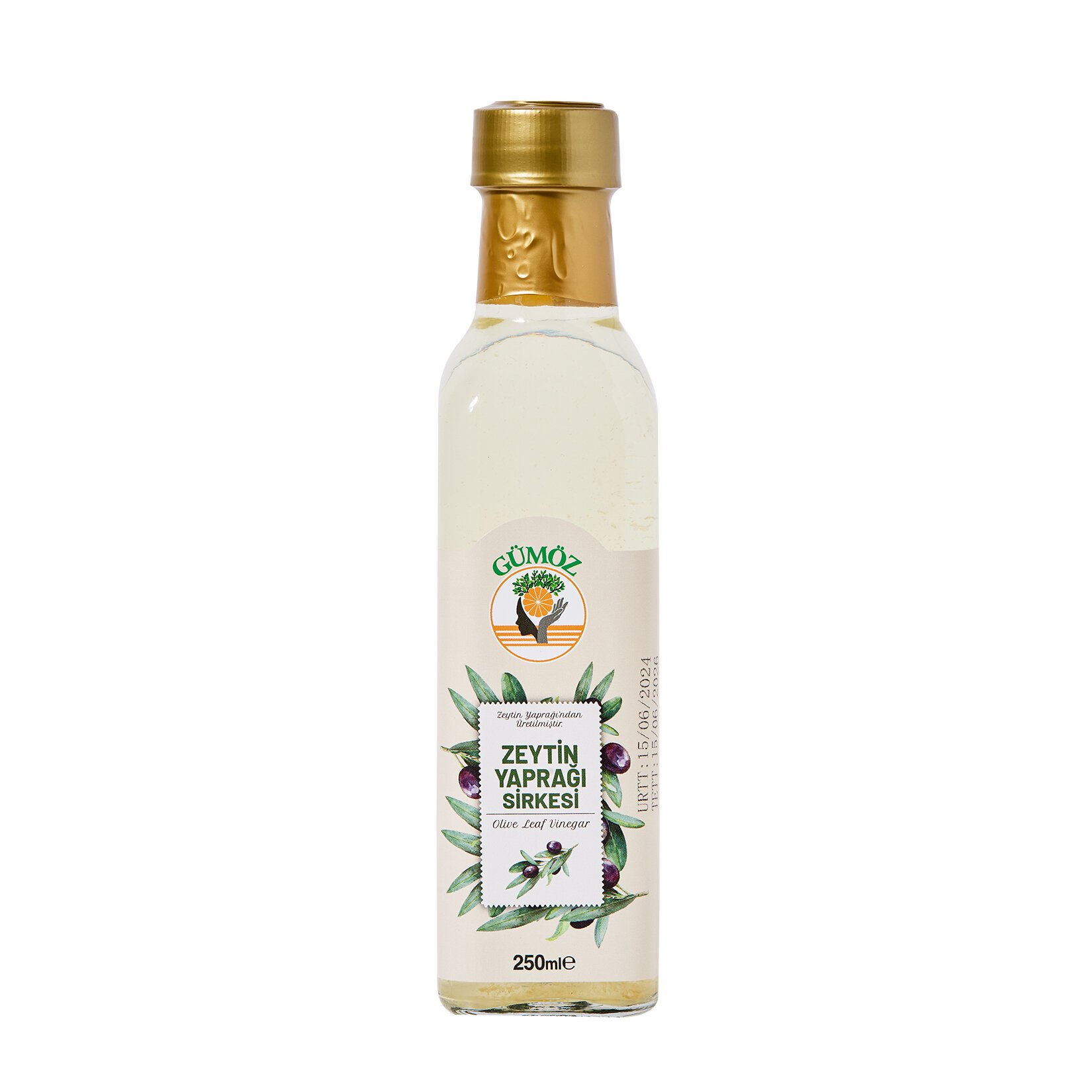Gümöz Zeytin Yaprağı Sirkesi 250Ml