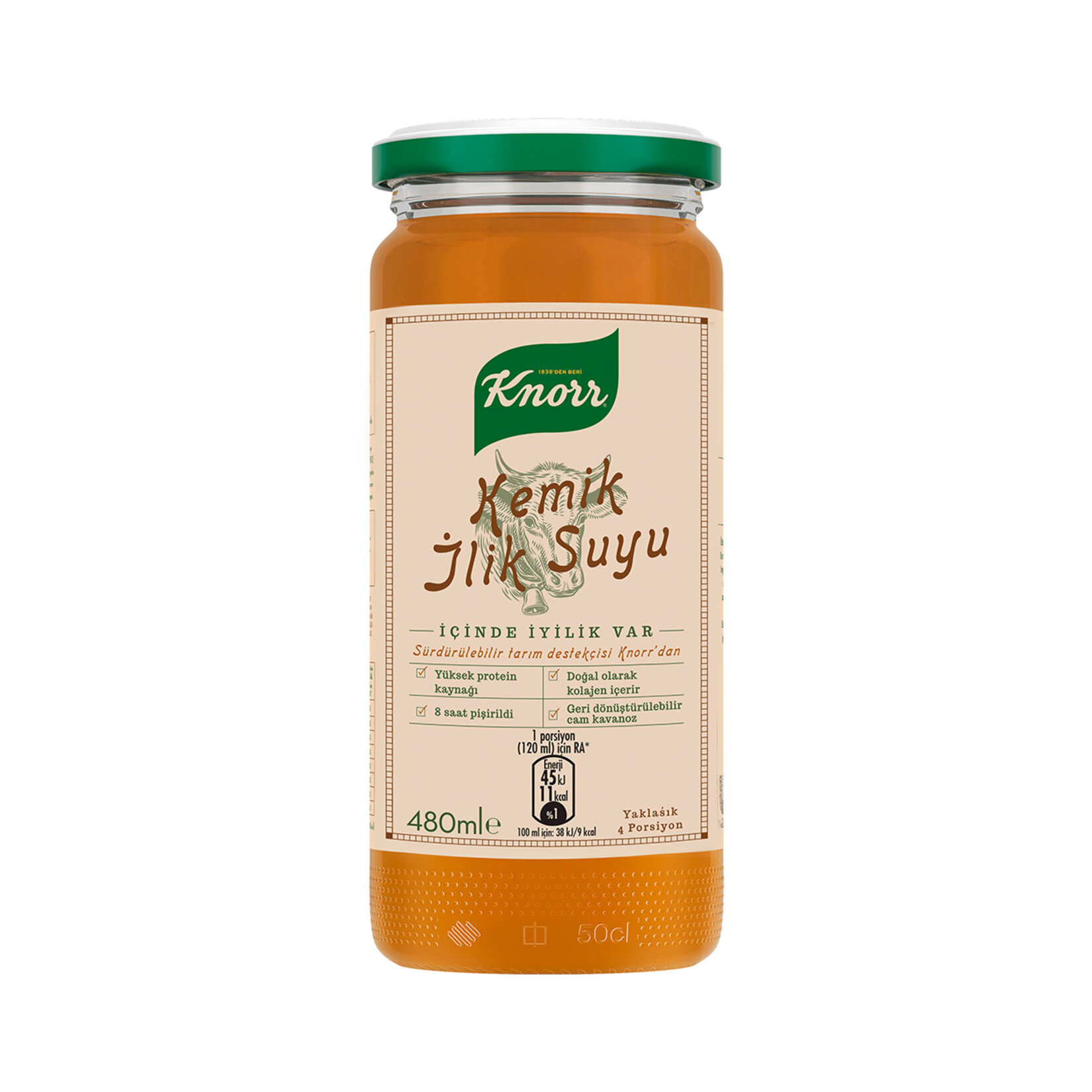 Knorr Kemik İlik Suyu Cam 480 Ml