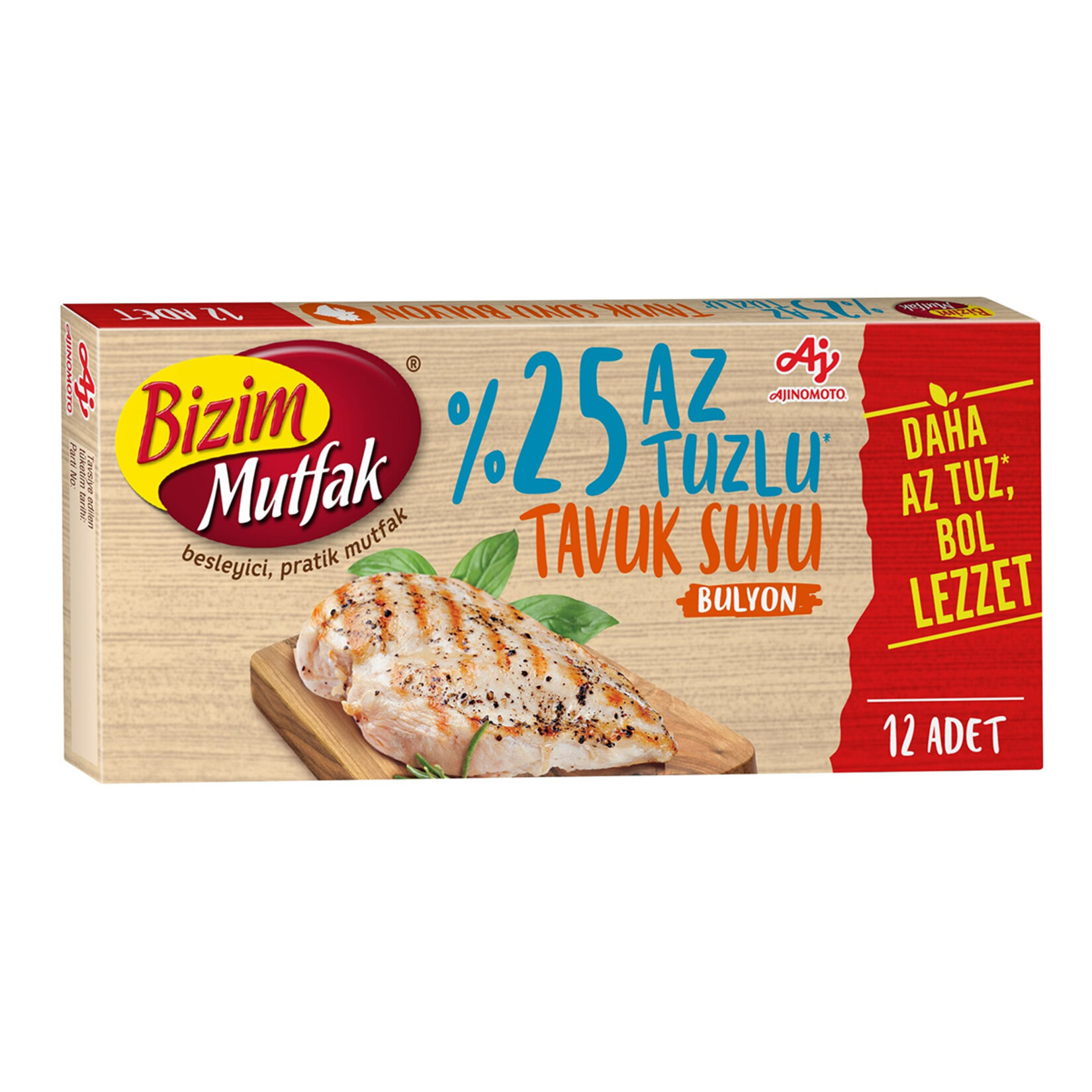 Bizim Mutfak %25 Az Tuzlu Tavuk Suyu Bulyon 120 G