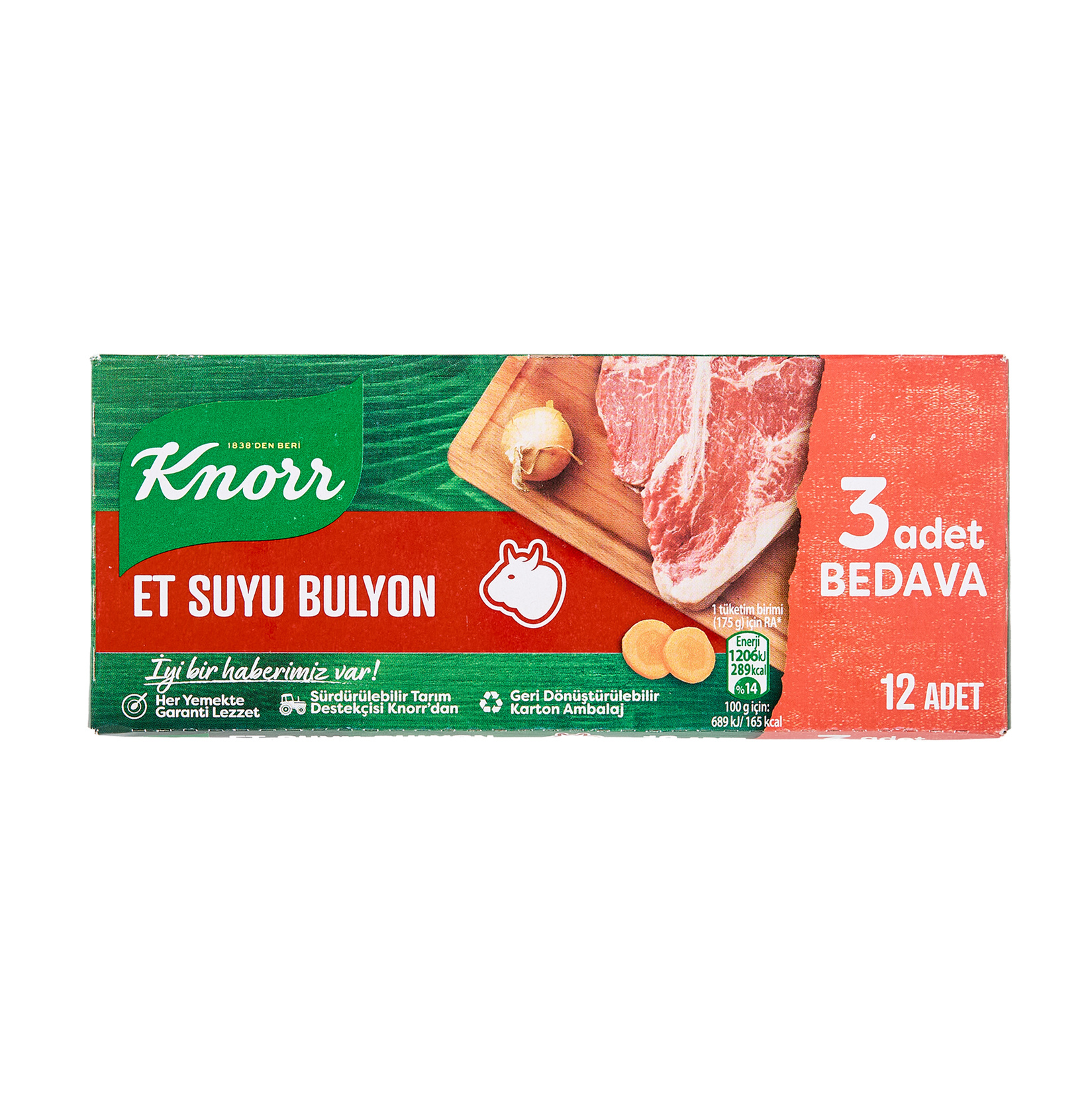 Knorr Et Suyu Bulyon 12'Li 120 G
