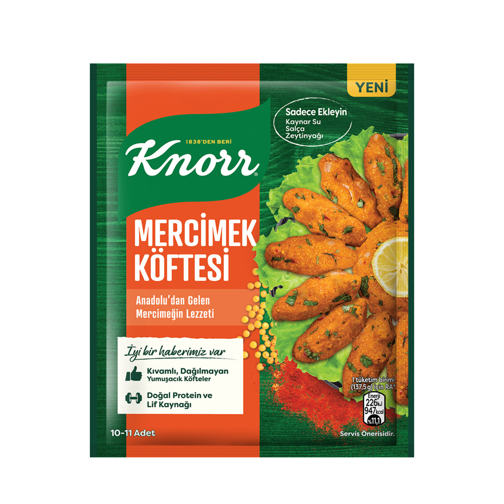 Knorr Mercimek Köftesi 100 G