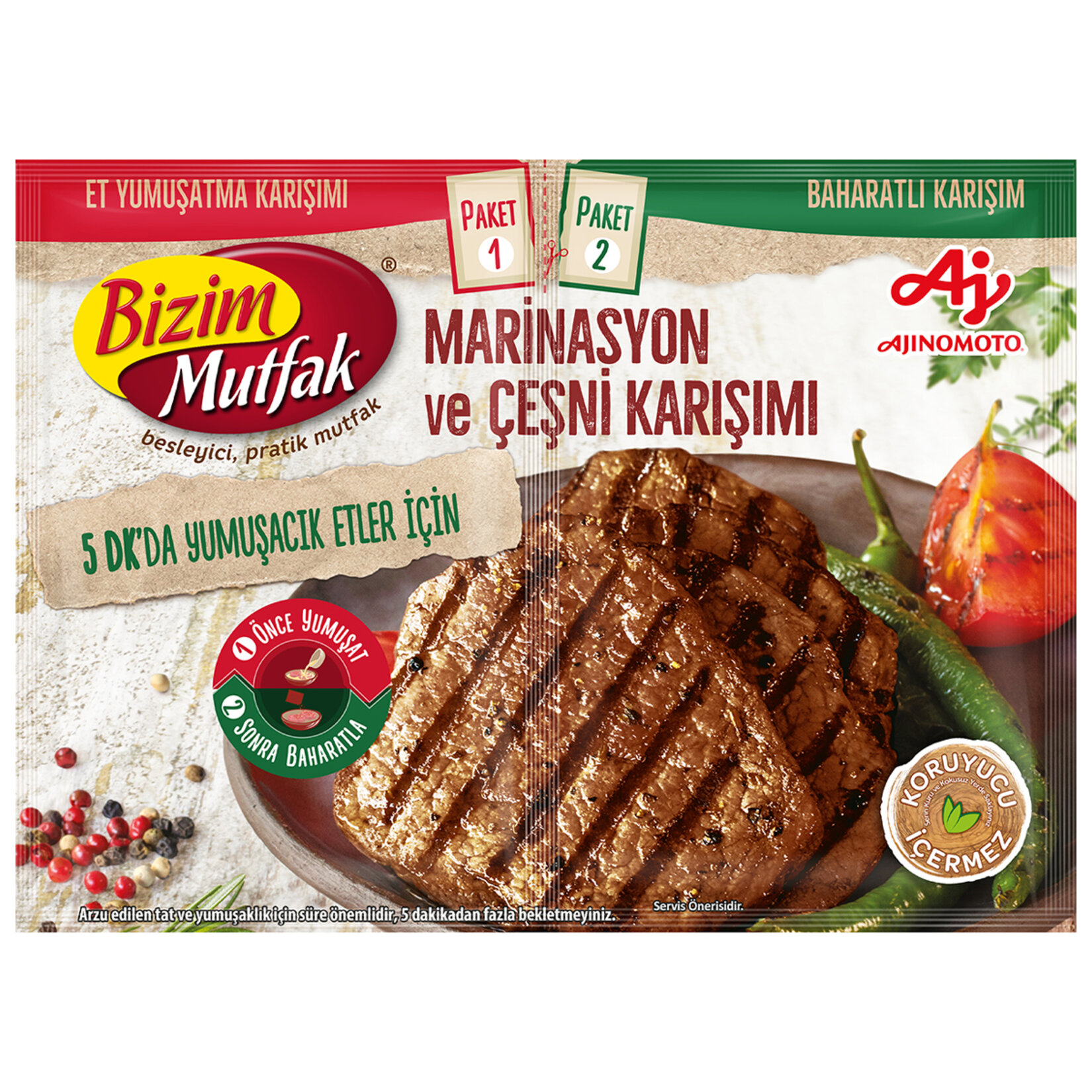 Bizim Mutfak Et Marinasyon ve Çeşni Karşımı 32 G