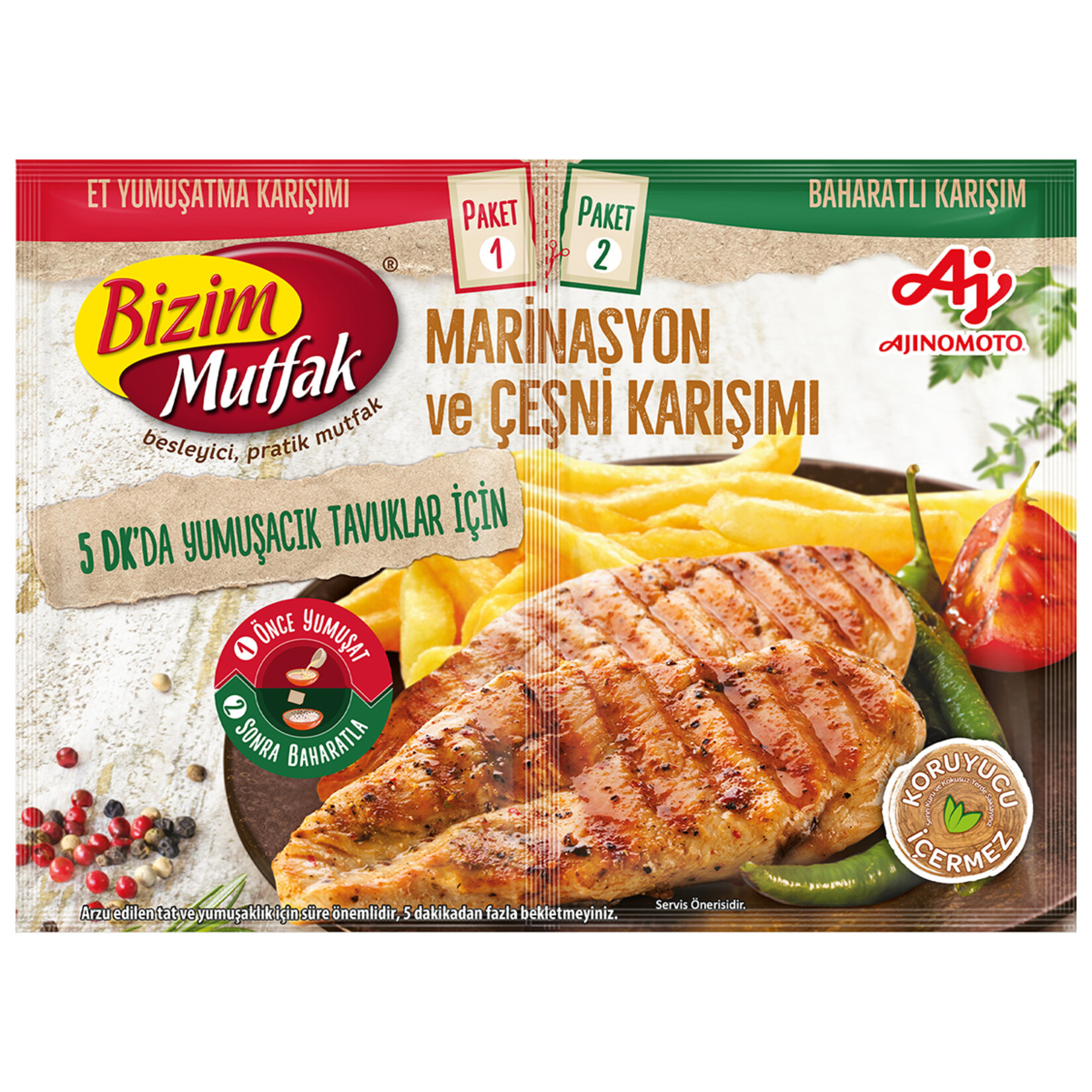 Bizim Mutfak Tavuk Çeşni Karışımı 37 G