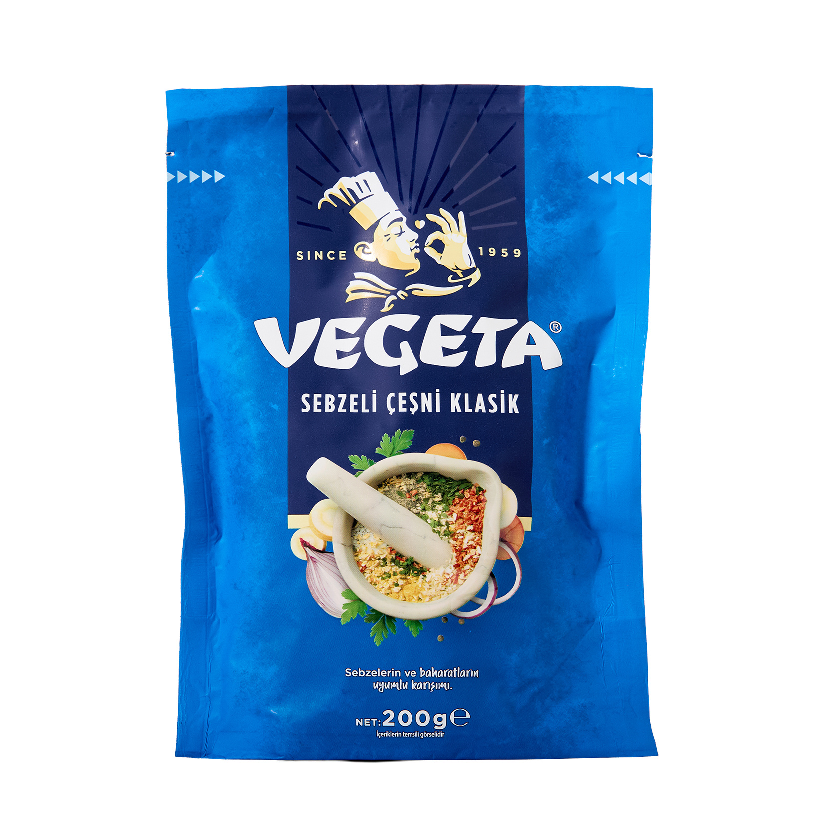 Vegeta Sebzeli Çeşni Klasik 200 G