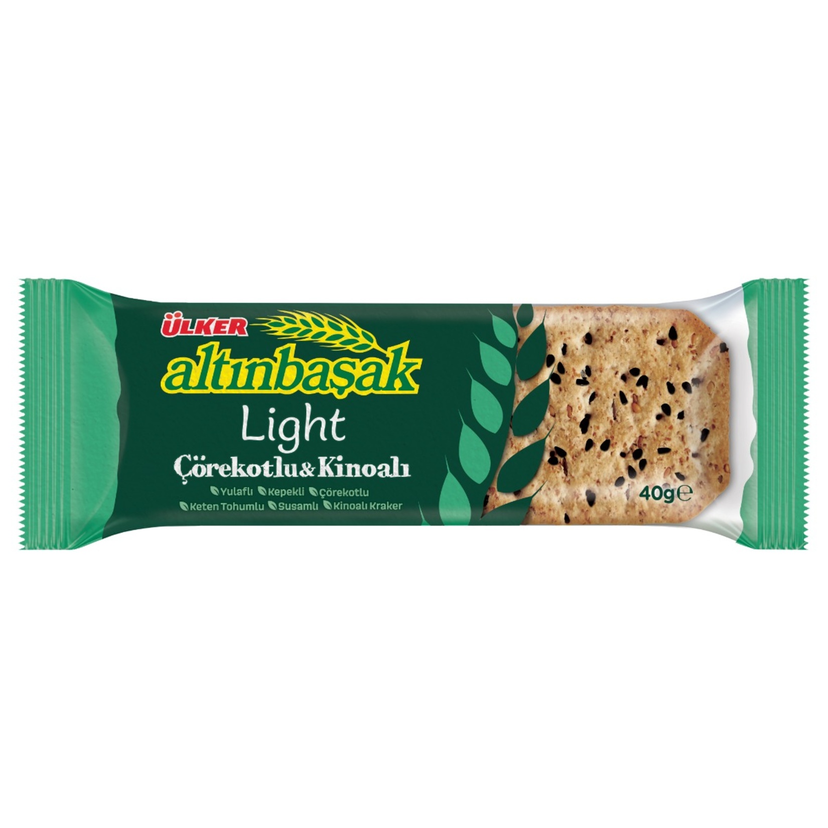 Ülker Altınbaşak Çörekotlu ve Kinoalı Kraker 40 G