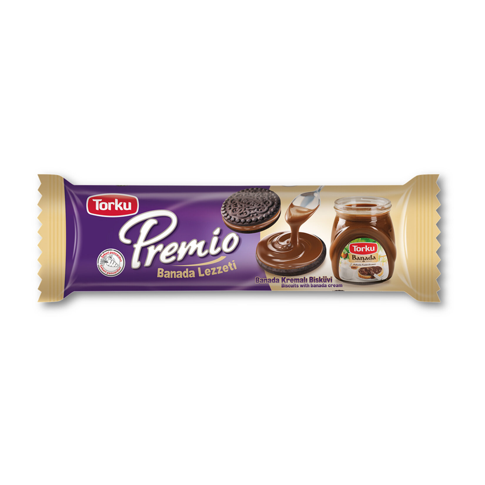 Torku Premıo Banada Kremalı Bisküvi 86 G