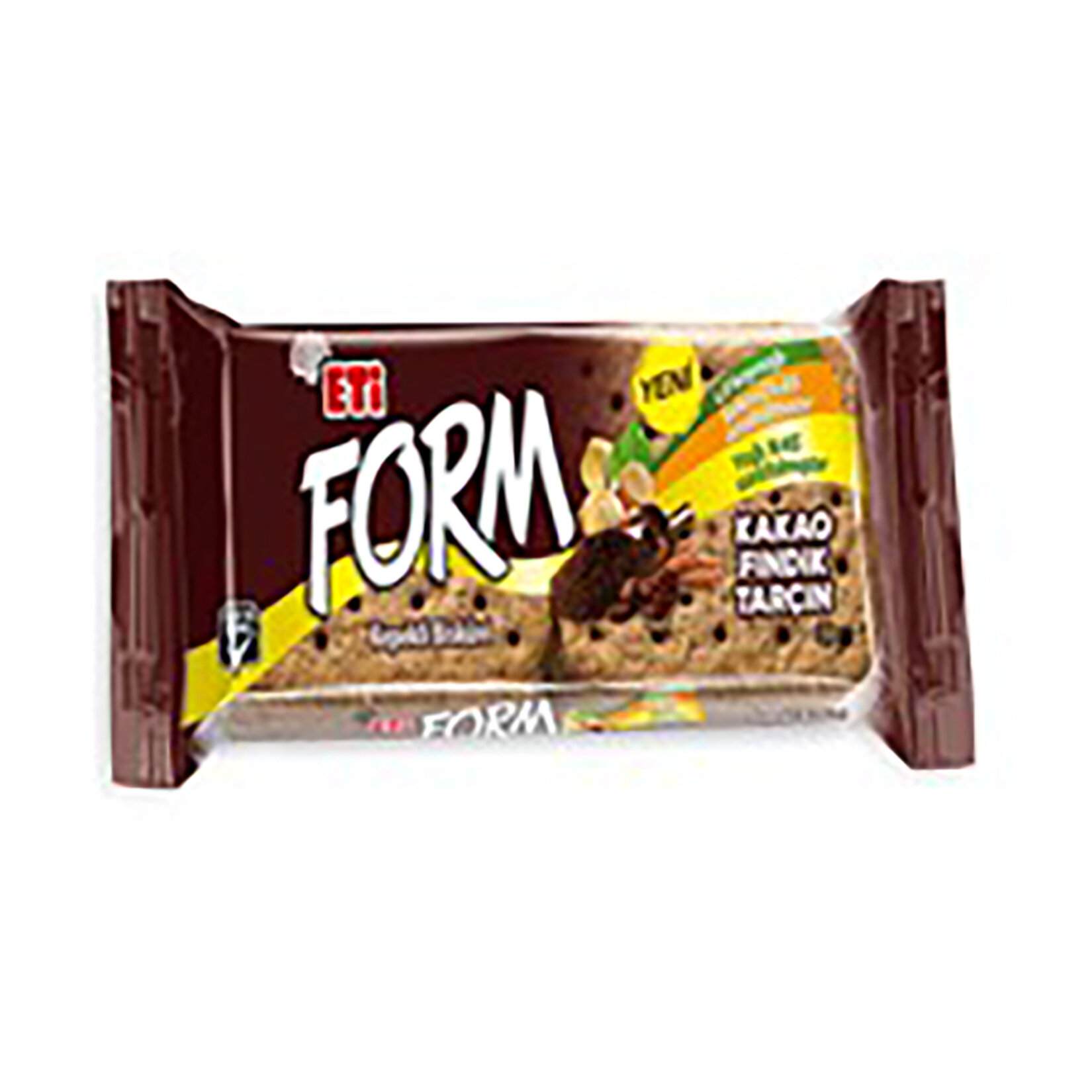 Eti Form Kakaolu Fındıklı Kepekli Bisküvi 40G