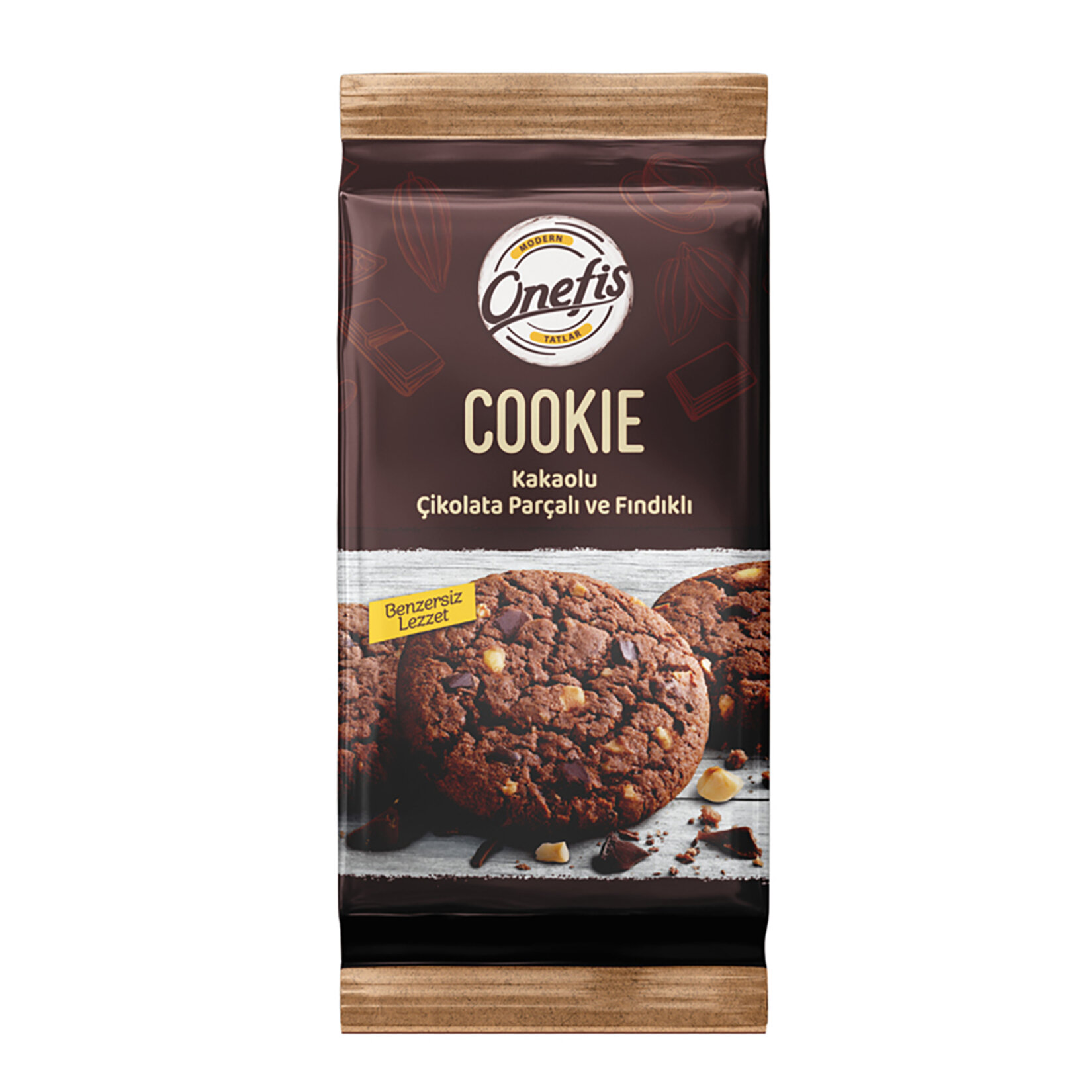 Onefis Kakaolu Çikolata Parçalı & Fındıklı Cookie 180 G