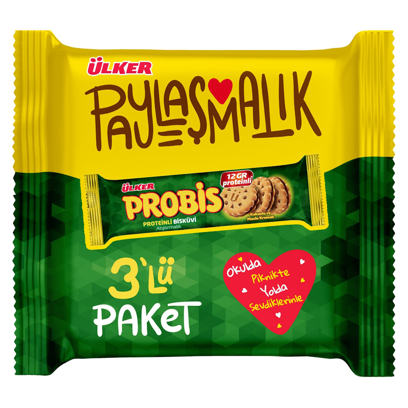 Ülker Probis Atıştırmalık 3'lü 225 G