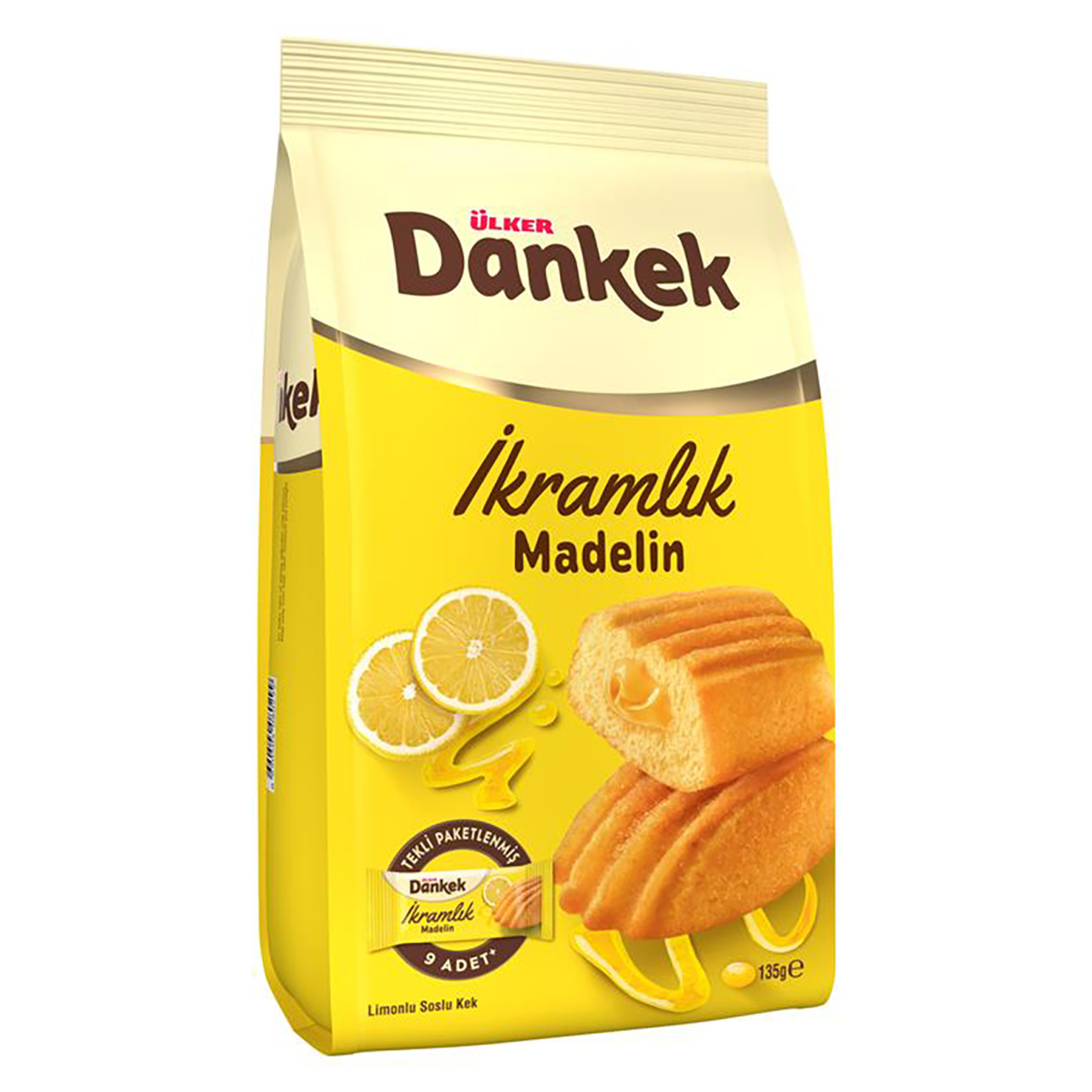 Ülker Dankek Madlen Limonlu Mini Kek 135 G