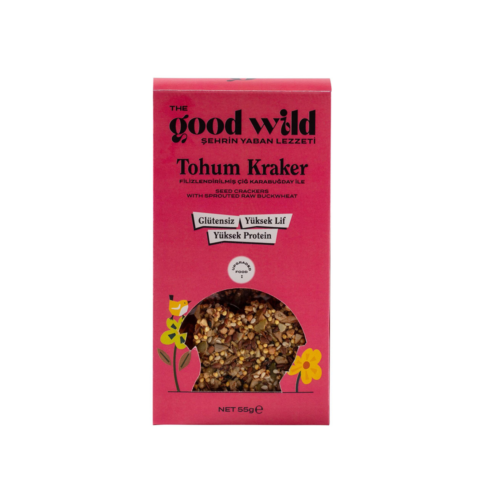The Good Wild Glütensiz Tohum Kraker 55 G