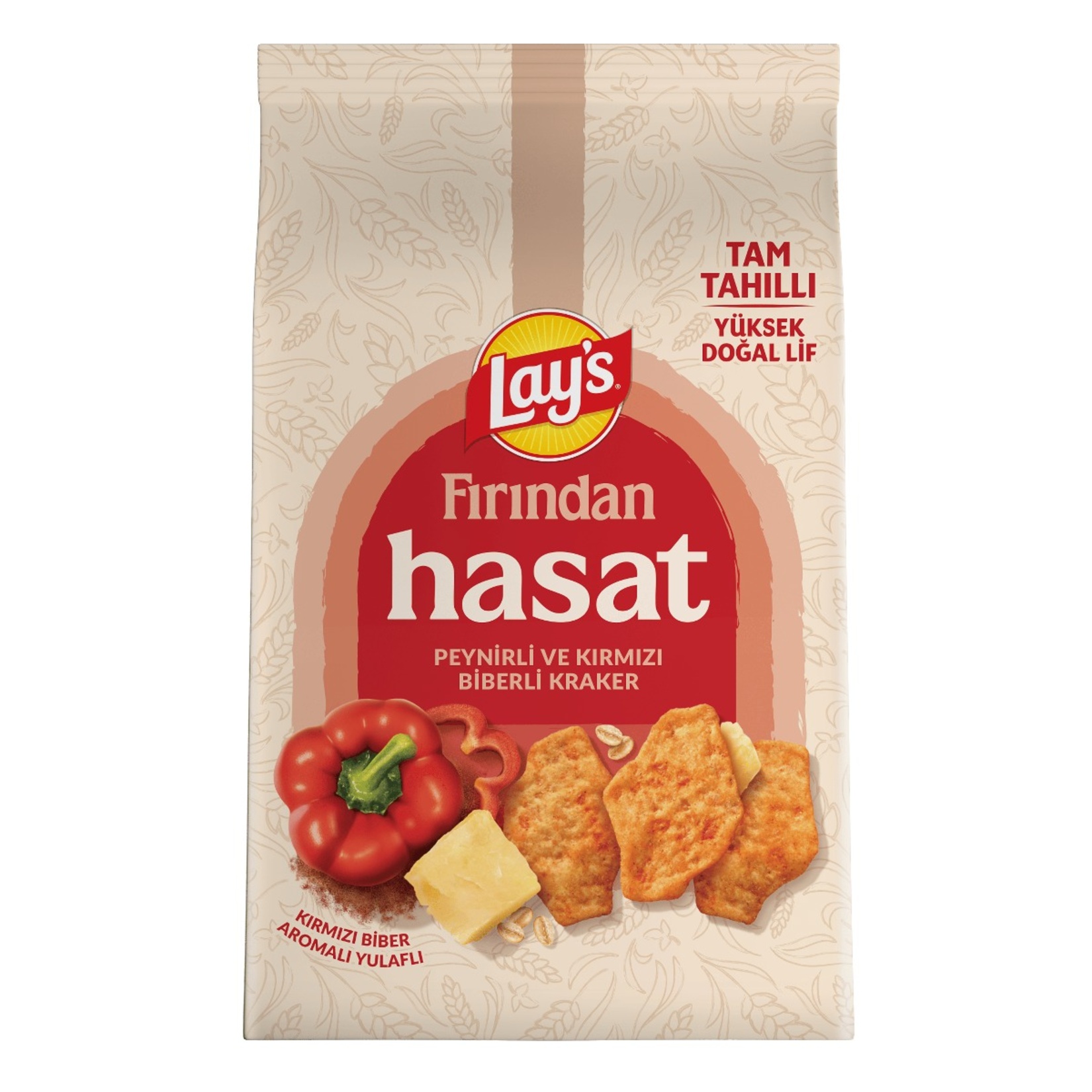 Lay's Fırından Hasat Peynirli & Kırmızı Biberli Kraker 70 G