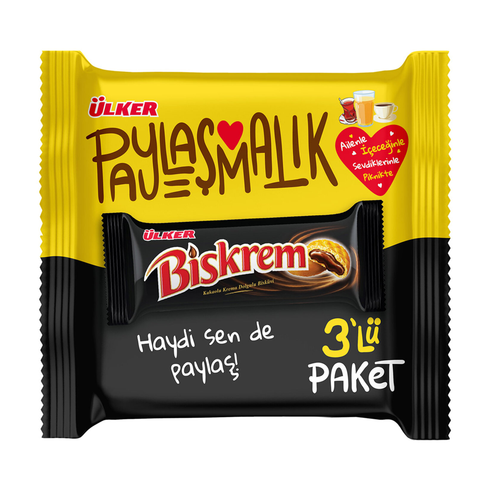 Ülker Biskrem Kakaolu Bisküvi 300G