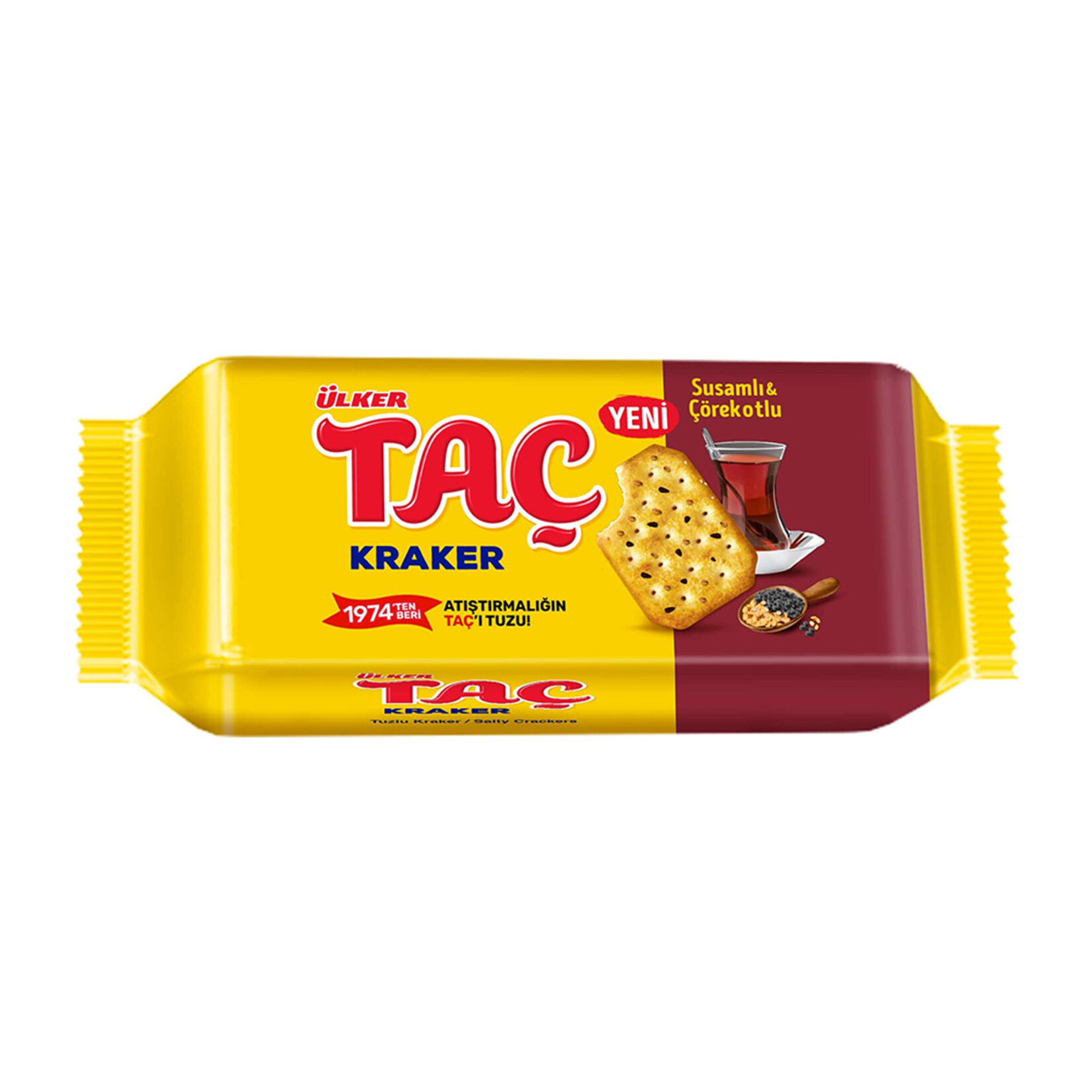 Ülker Taç Kraker Susamlı Çörekotlu 76G