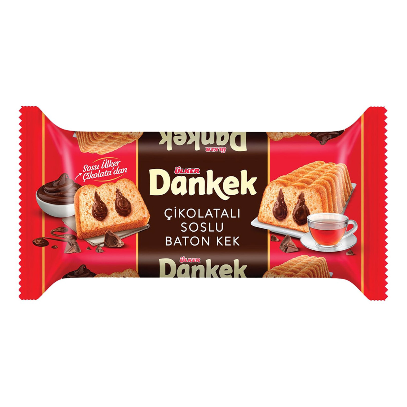 Ülker Dankek Çikolata Soslu Baton Kek 220G