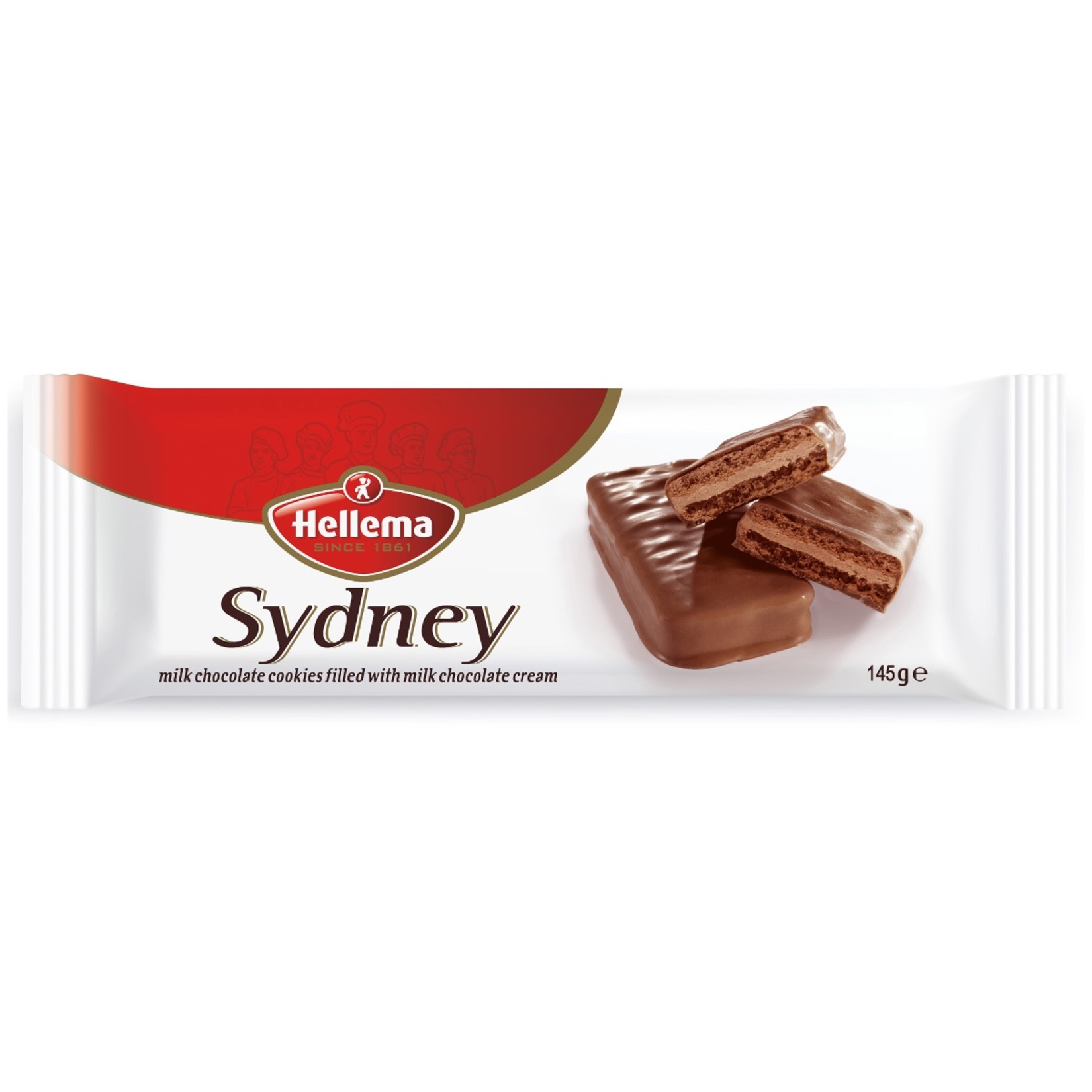 Sydney Kakao Krema Dolgulu Süt Çikolatalı Kaplamalı Bisküvi 145 G