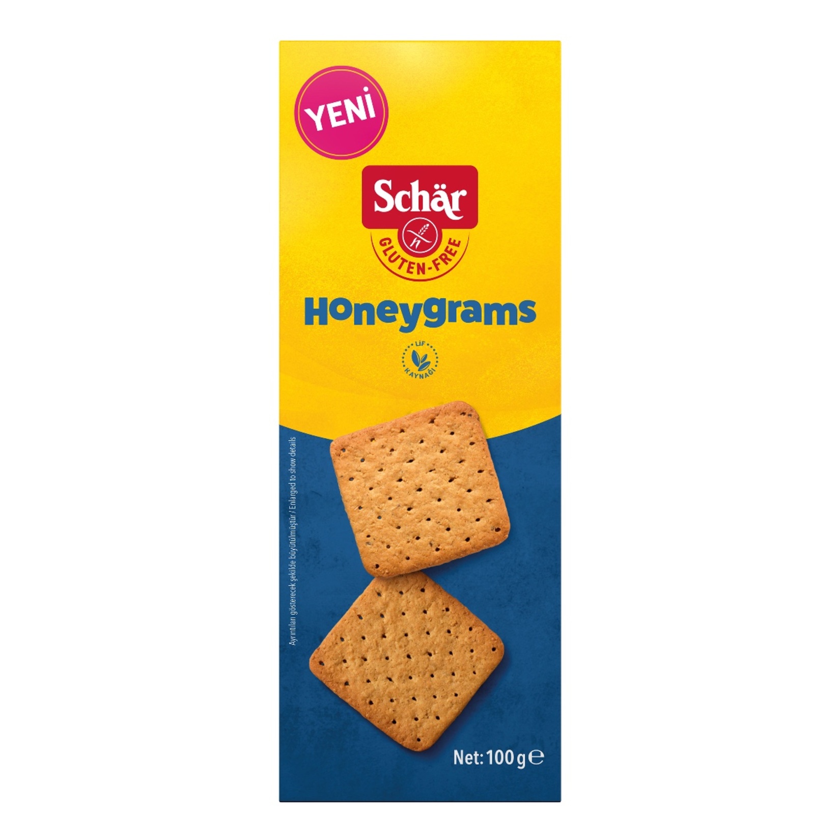 Schar Glutensiz Honeygrams Bisküvi 100 G