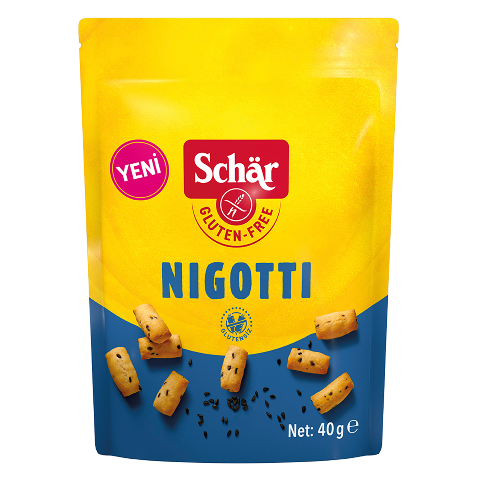 Schar Nigotti Glutensiz Çörek Otlu Mini Kraker 40 G
