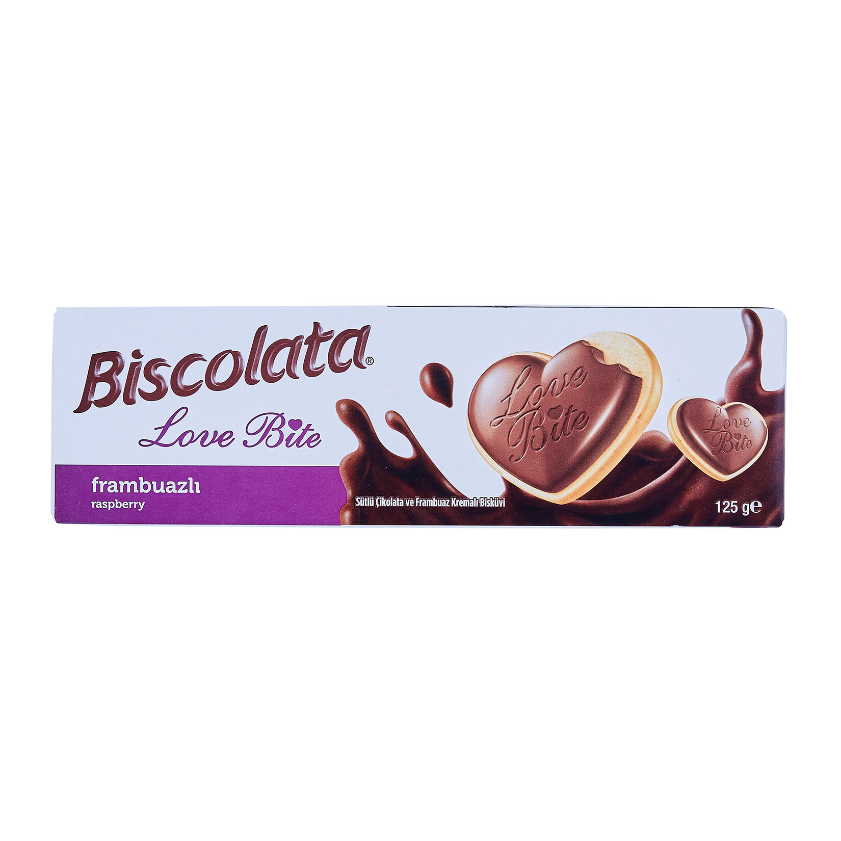 Biscolata Love Bite Frambuazlı 125 G
