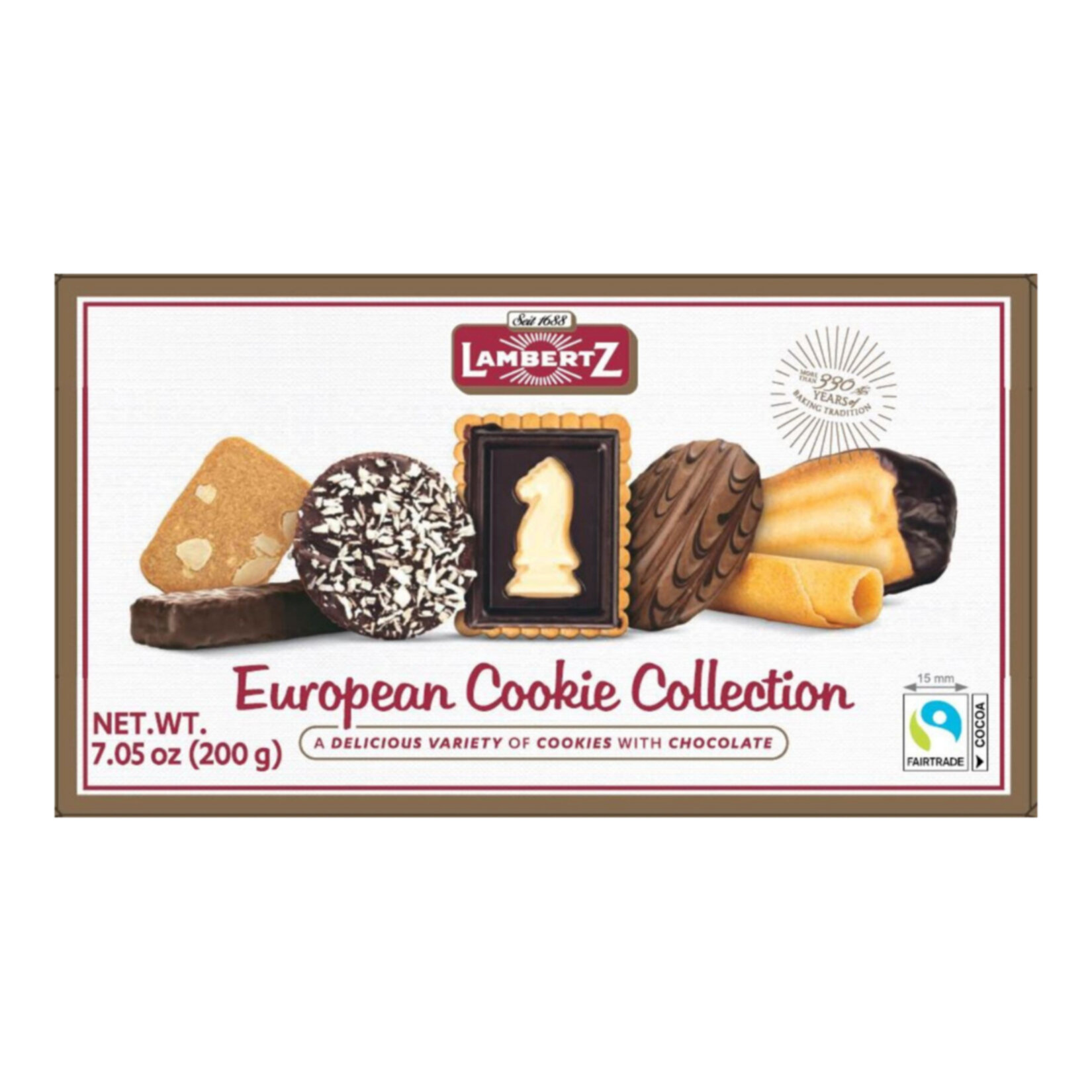 Lambertz European Cookie Çikolatalı Karışık Kurabiye 200 G