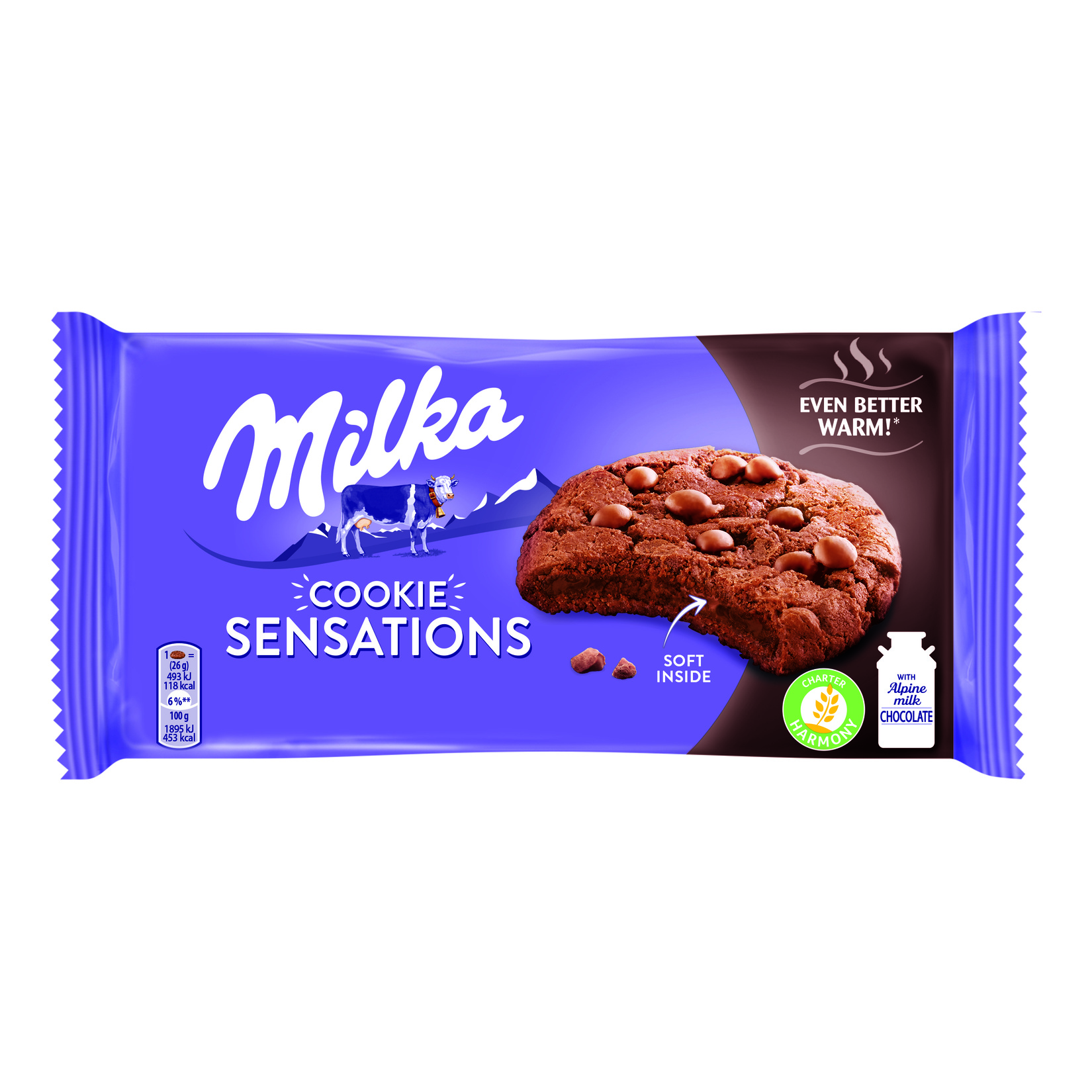 Milka Choco Sensations Kakaolu Bisküvi 156 G