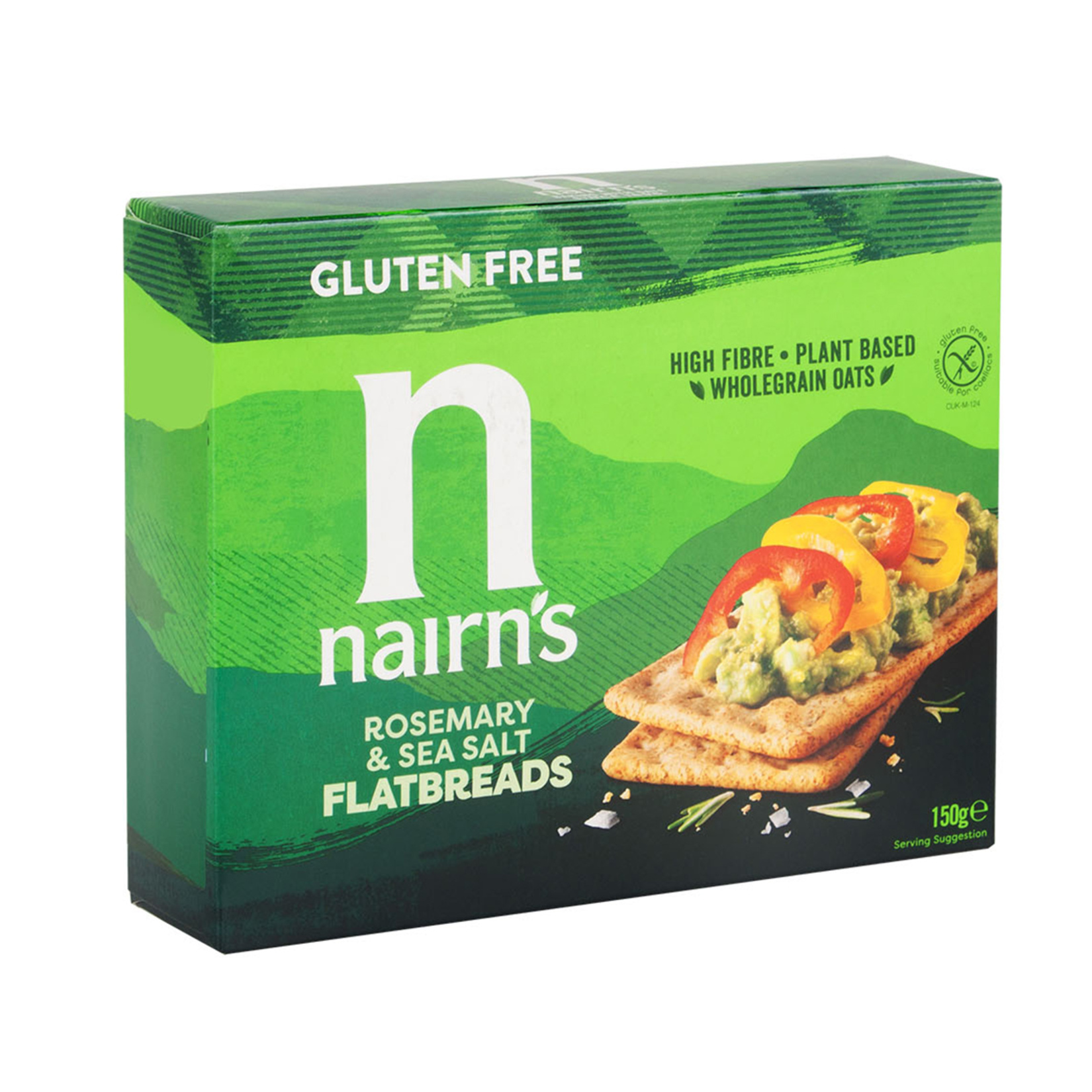 Nairn's Glutensiz Biberiye & Deniz Tuzlu Kraker 150 G
