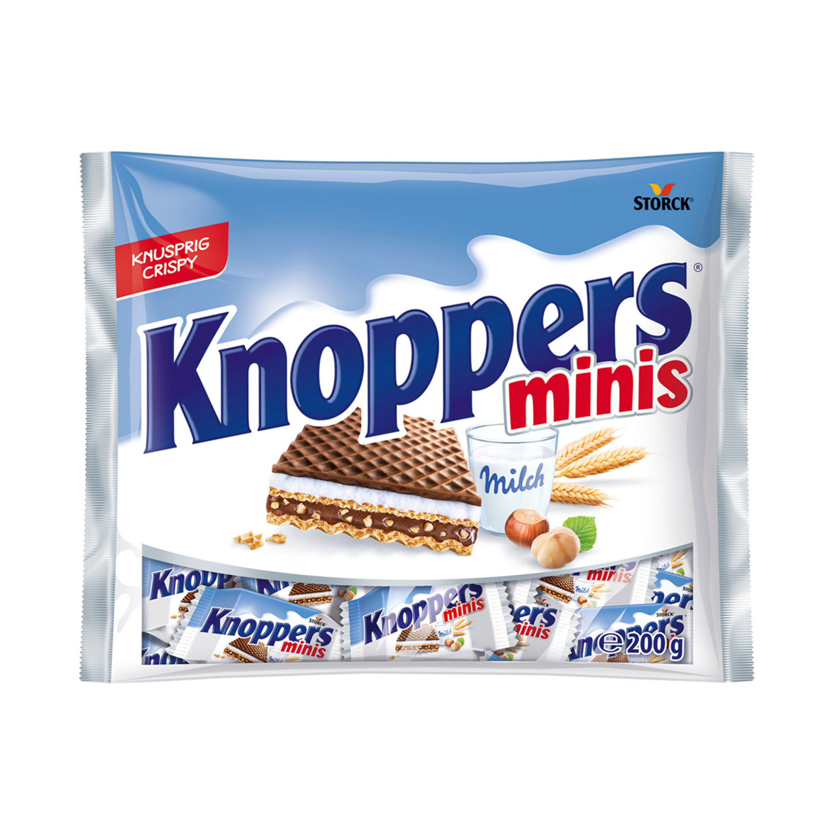 Knoppers Minis Gofretler 200 G