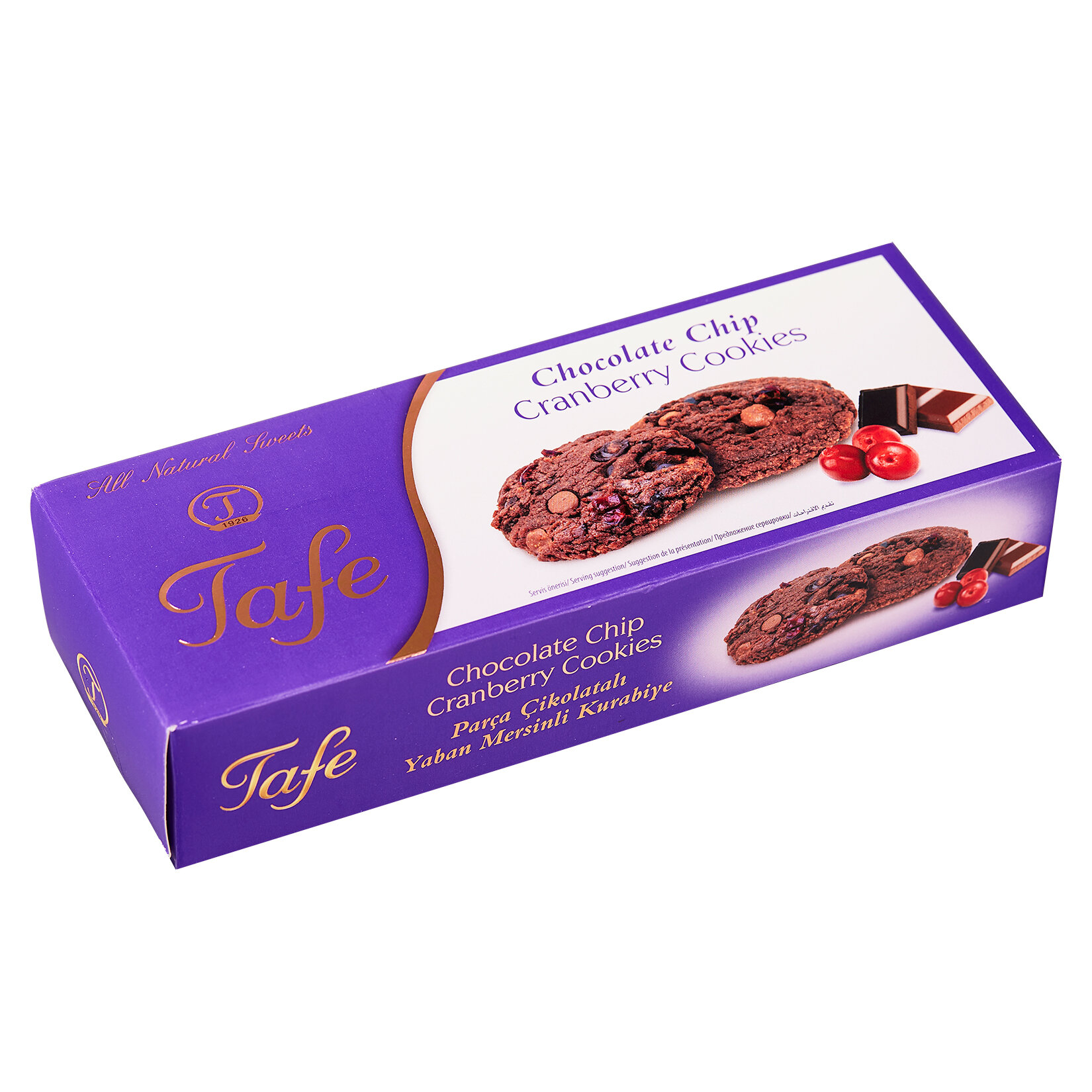 Tafe Parça Çikolatalı Yaban Mersinli Kurabiye 140 G