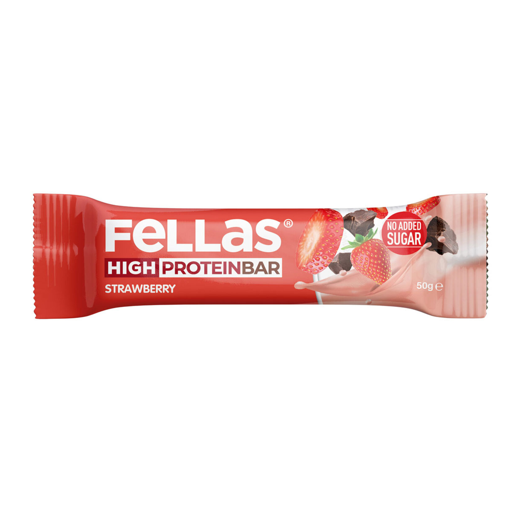 Fellas Çilekli Yüksek Proteinli Bar 50 G