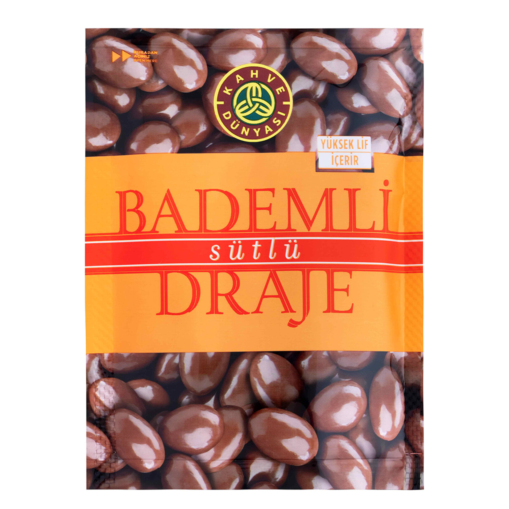 Kahve Dünyası Sütlü Çikolatalı Badem Draje 60 G